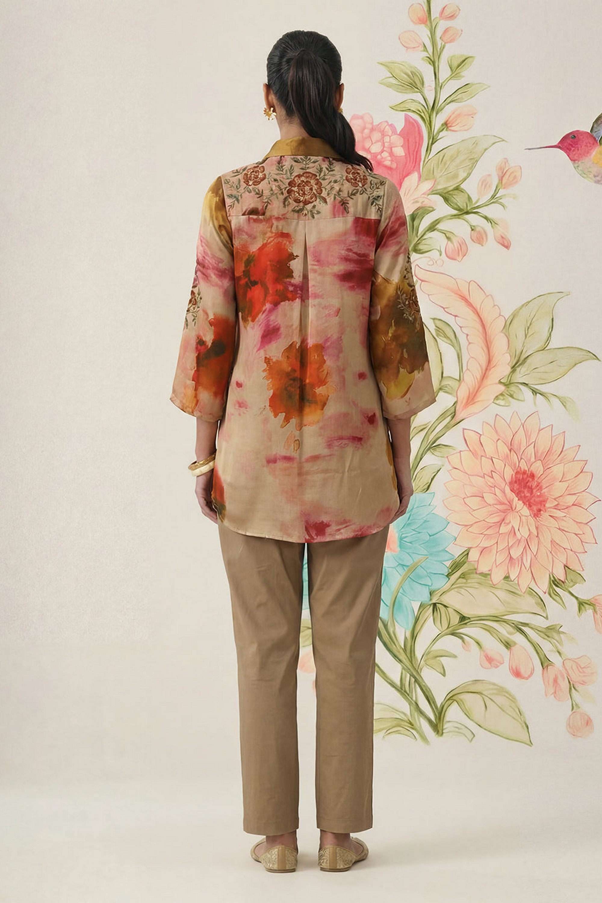 Solid-Cotton-Women-s-Casual-Wear-Shirt