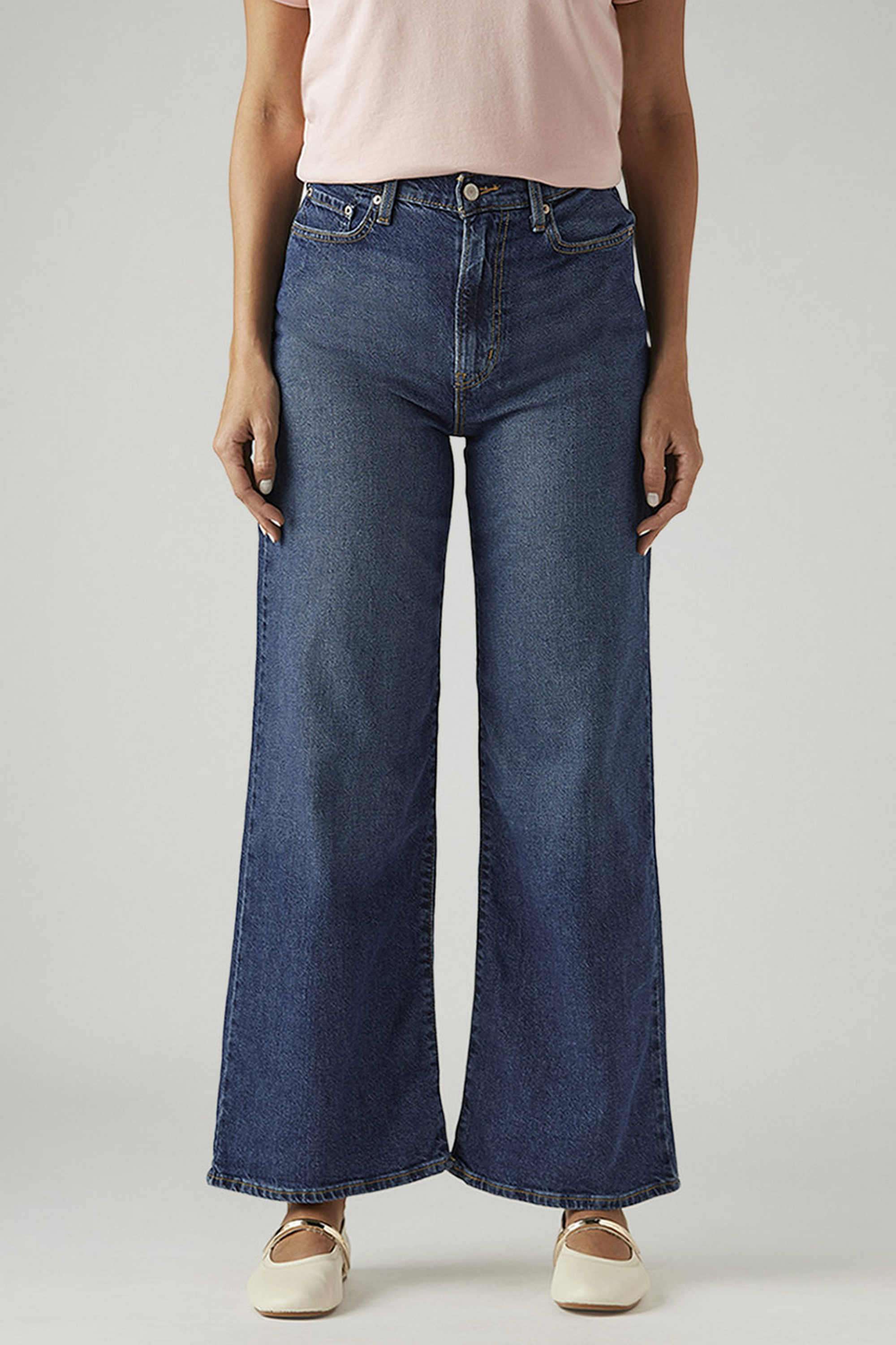 levis Solid Relaxed Fit Cotton Women's Casual Wear Jeans-picture-13