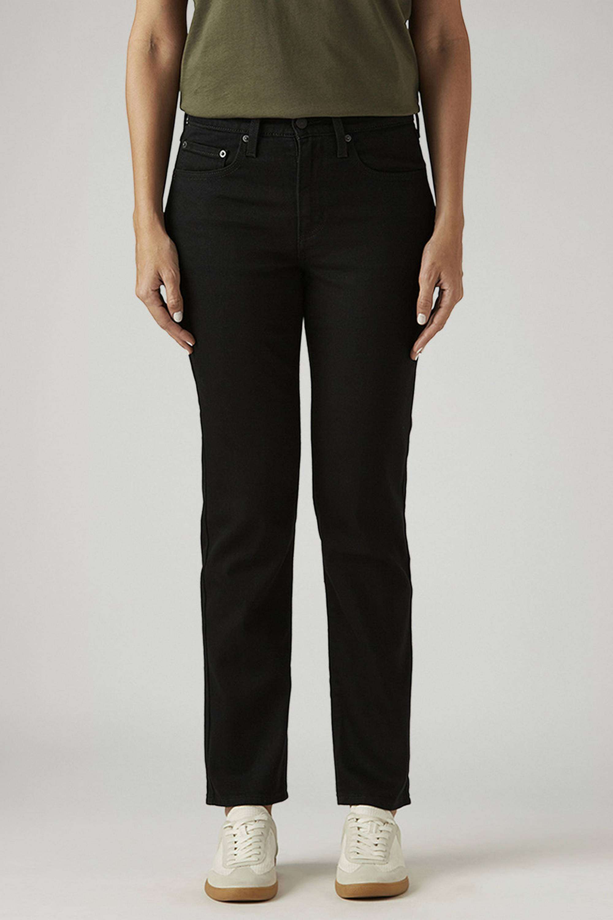 Solid-Relaxed-Fit-Cotton-Women-s-Casual-Wear-Jeans