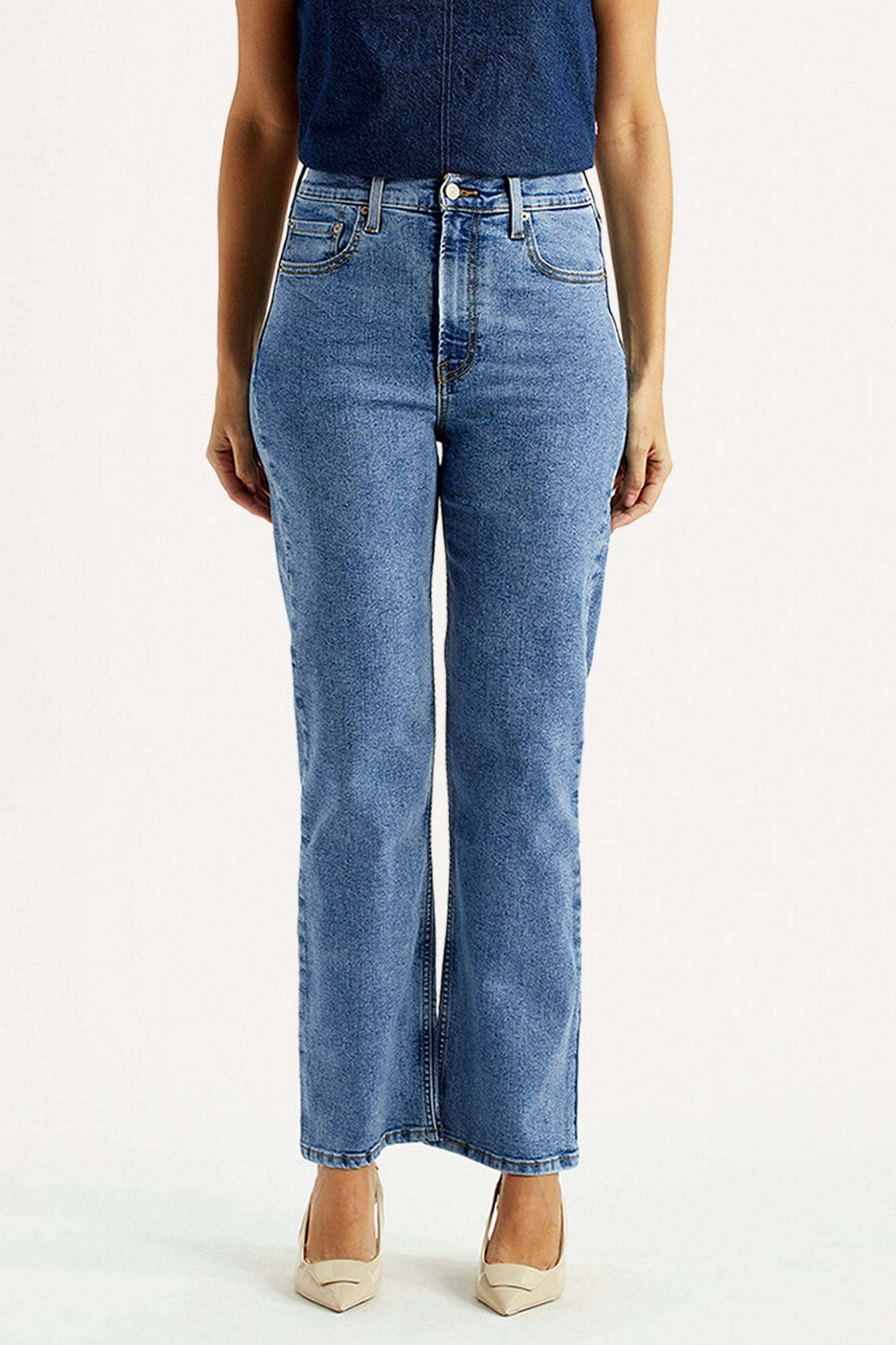 Solid-Straight-Fit-Cotton-Women-s-Casual-Wear-Jeans