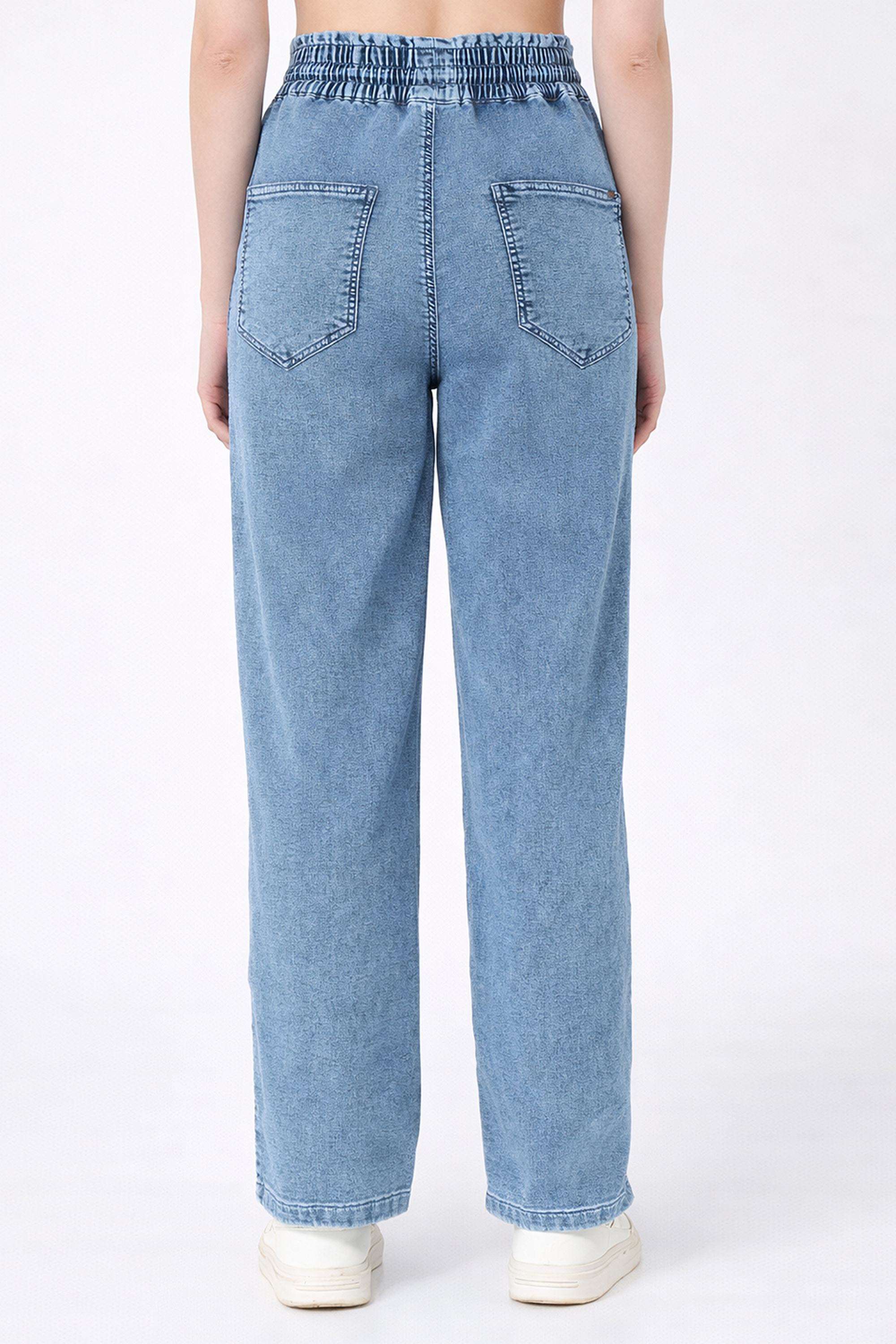 Solid-Regular-Fit-Cotton-Blend-Women-s-Casual-Wear-Joggers