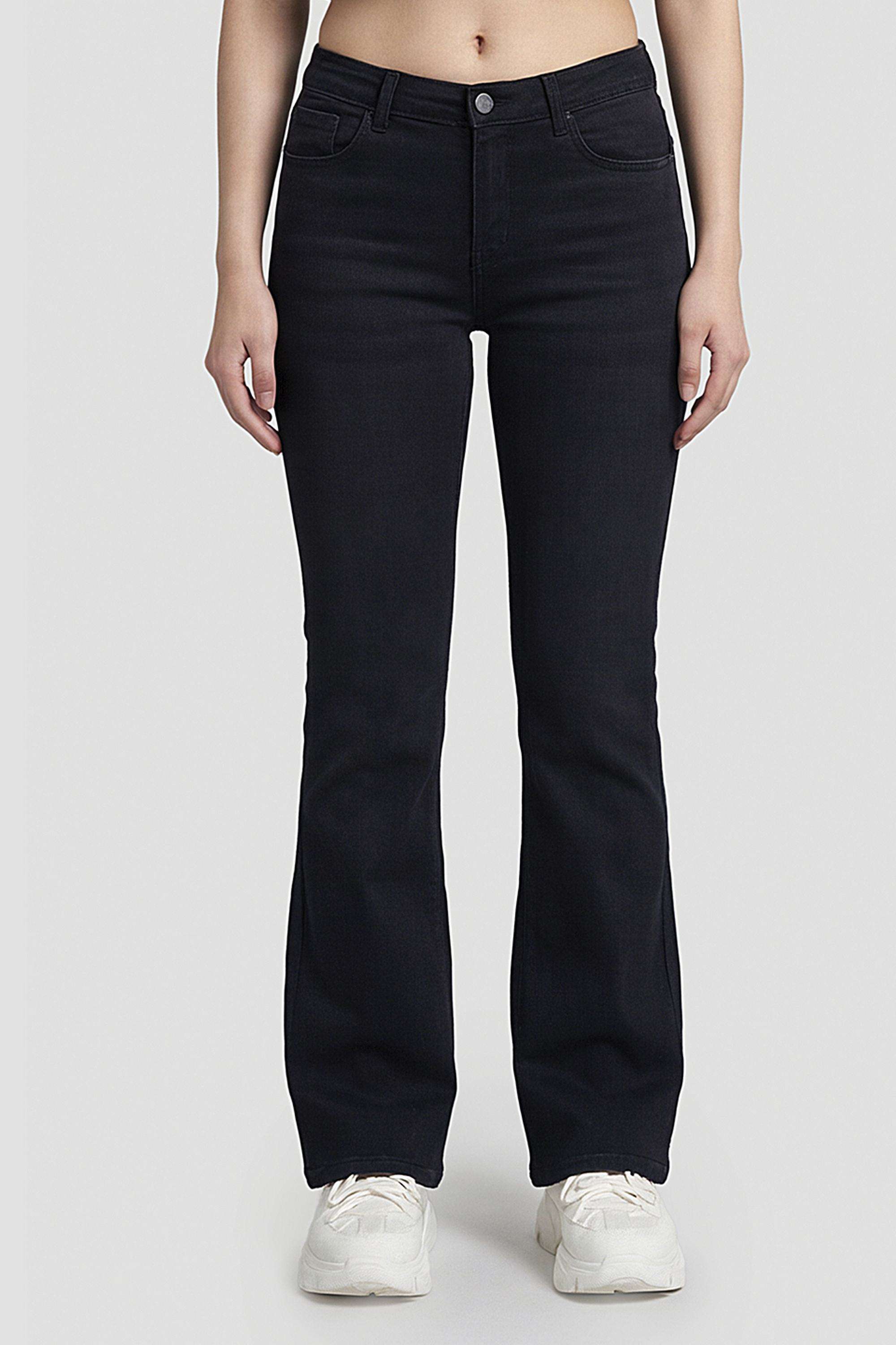 Solid-Blended-Relaxed-Fit-Women-s-Jeans
