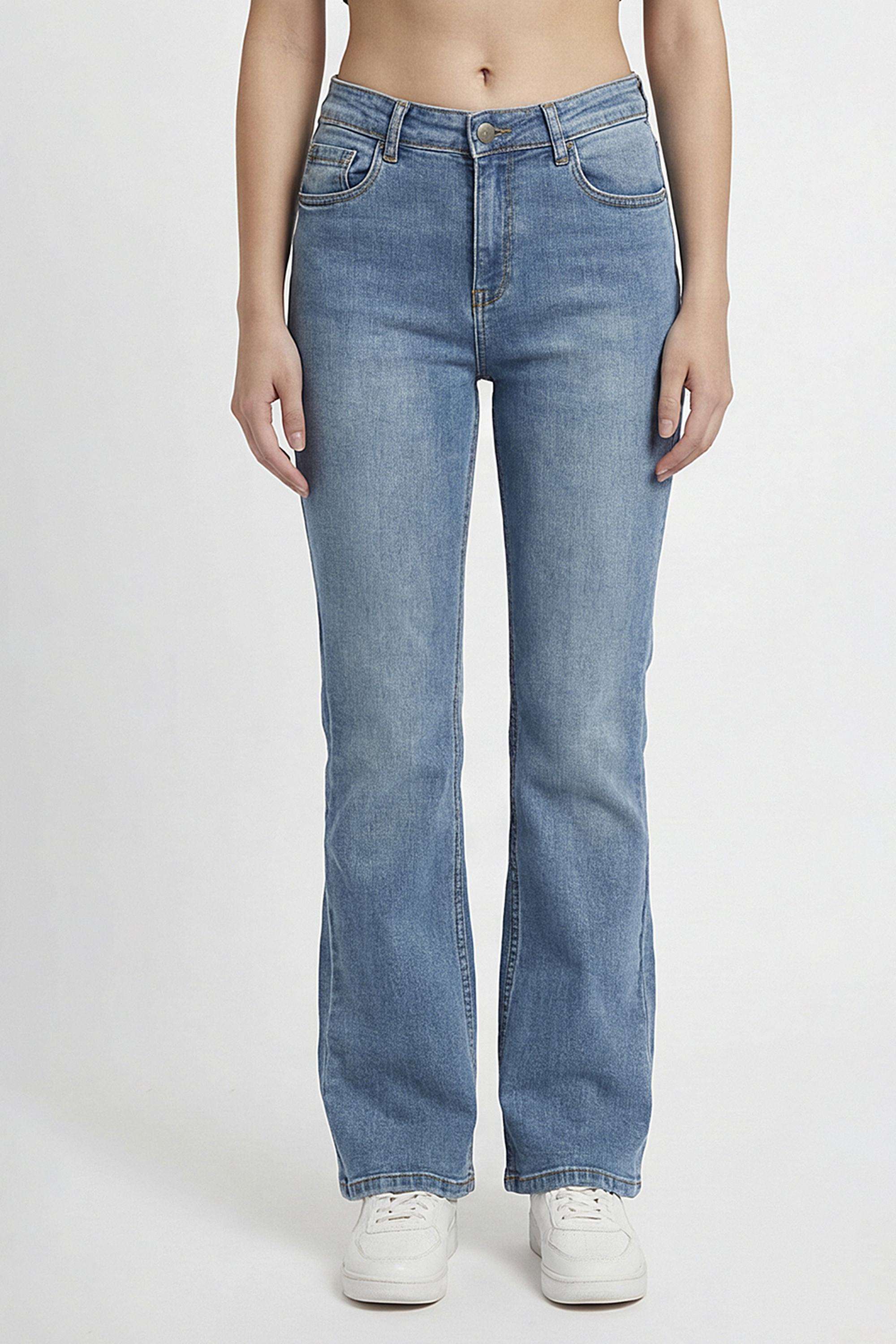 Solid-Blended-Relaxed-Fit-Women-s-Jeans
