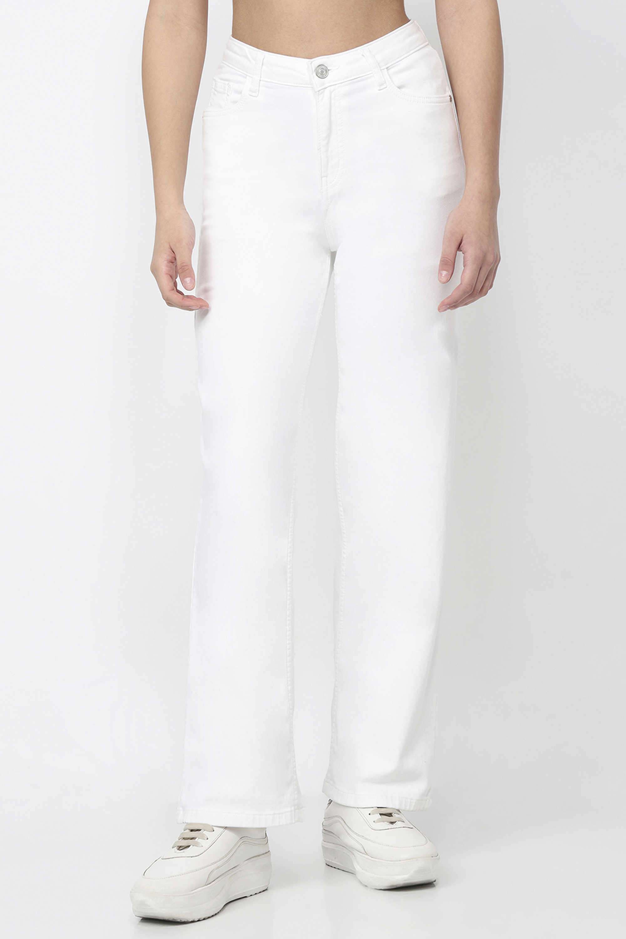 Blended-Fabric-Relaxed-Fit-Women-s-Jeans