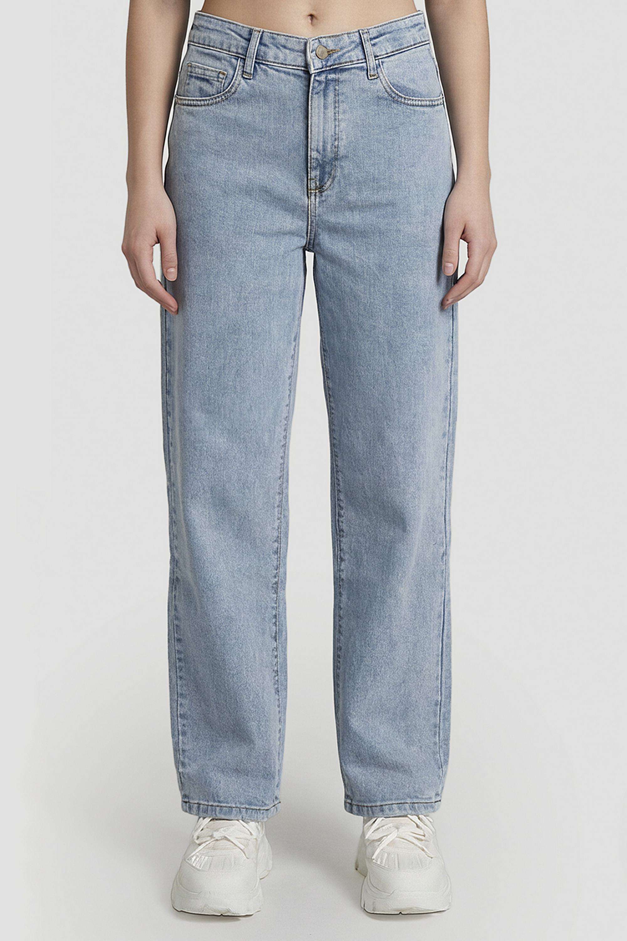 Solid-Blended-Relaxed-Fit-Women-s-Jeans