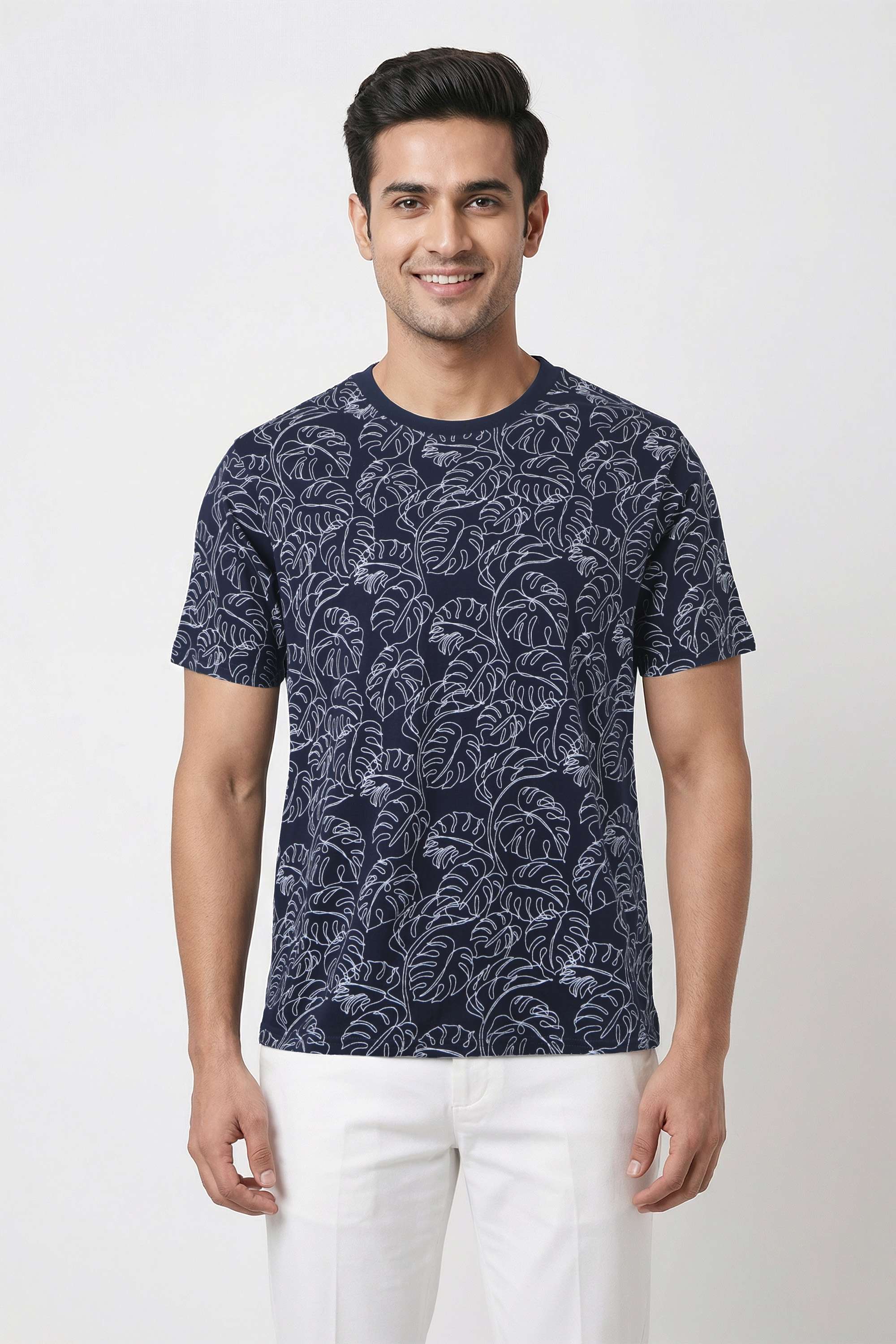 Printed-Cotton-Regular-Fit-Men-T-Shirt