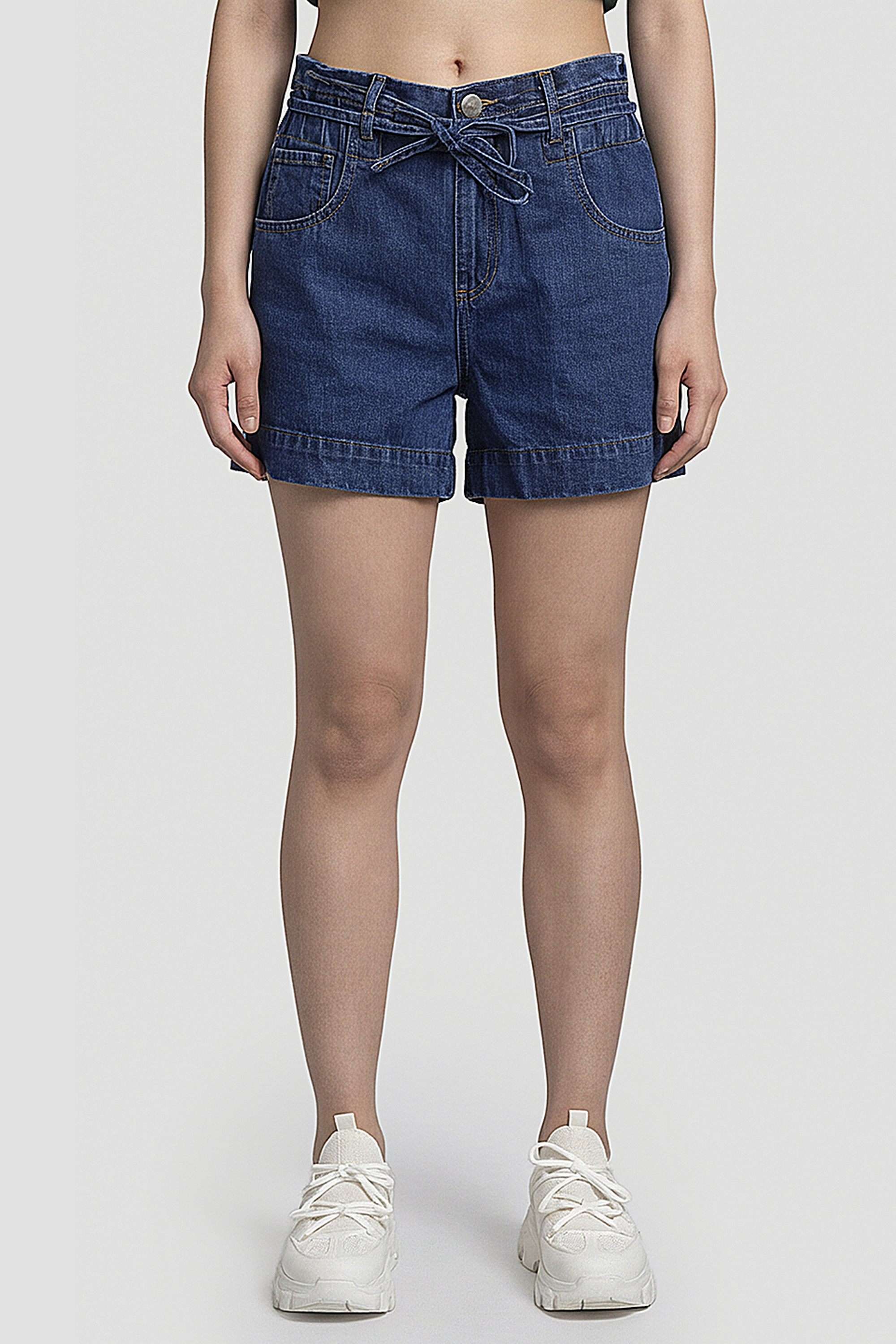 kraus Slim Fit Above Knee Cotton Women's Casual Wear Shorts-picture-11