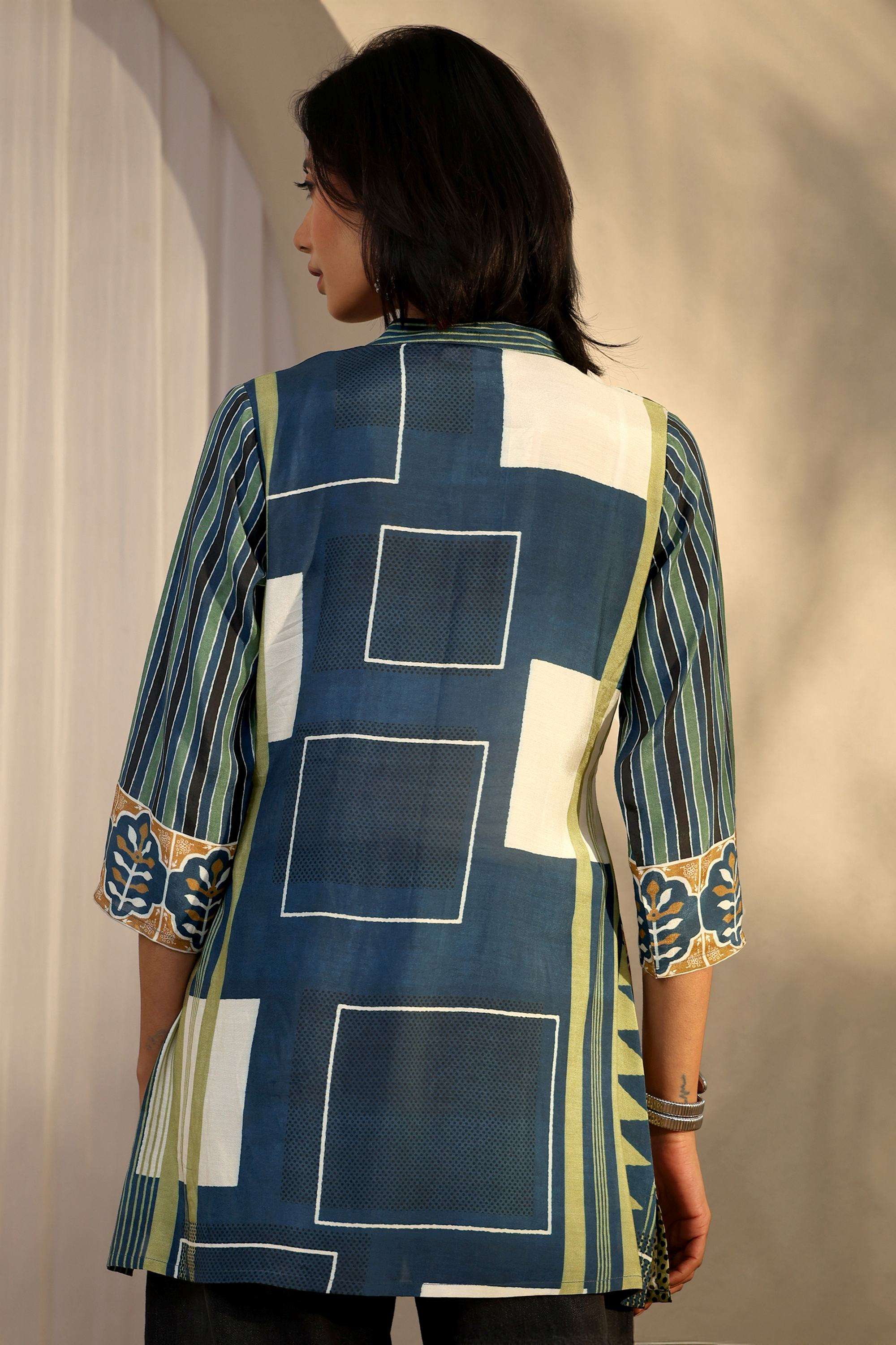 Printed-Muslin-Round-Neck-Women-s-Festive-Wear-Kurti