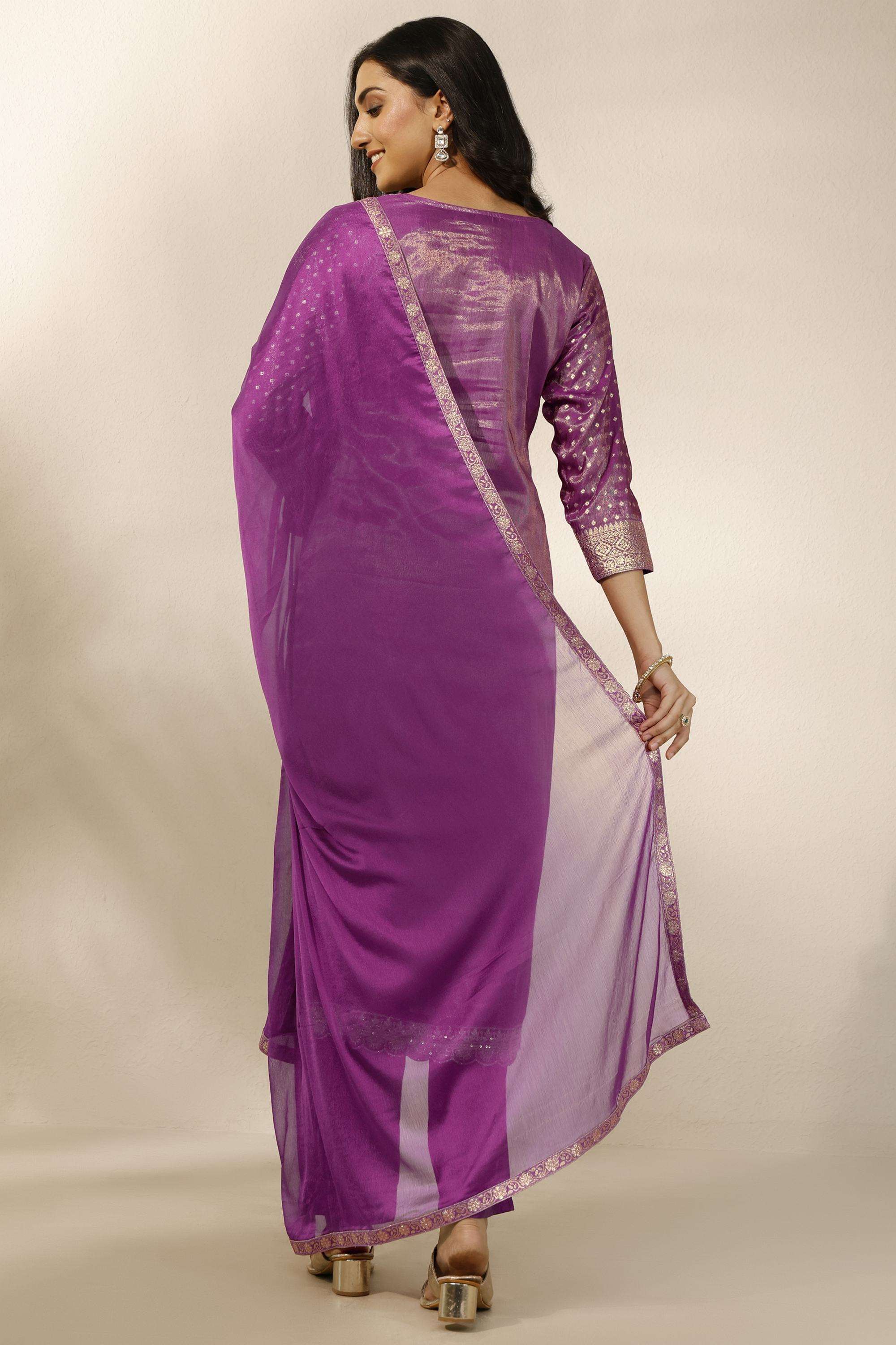 Embroidered-Silk-Round-Neck-Women-Festive-Wear-Kurta-with-Pant-and-Dupatta