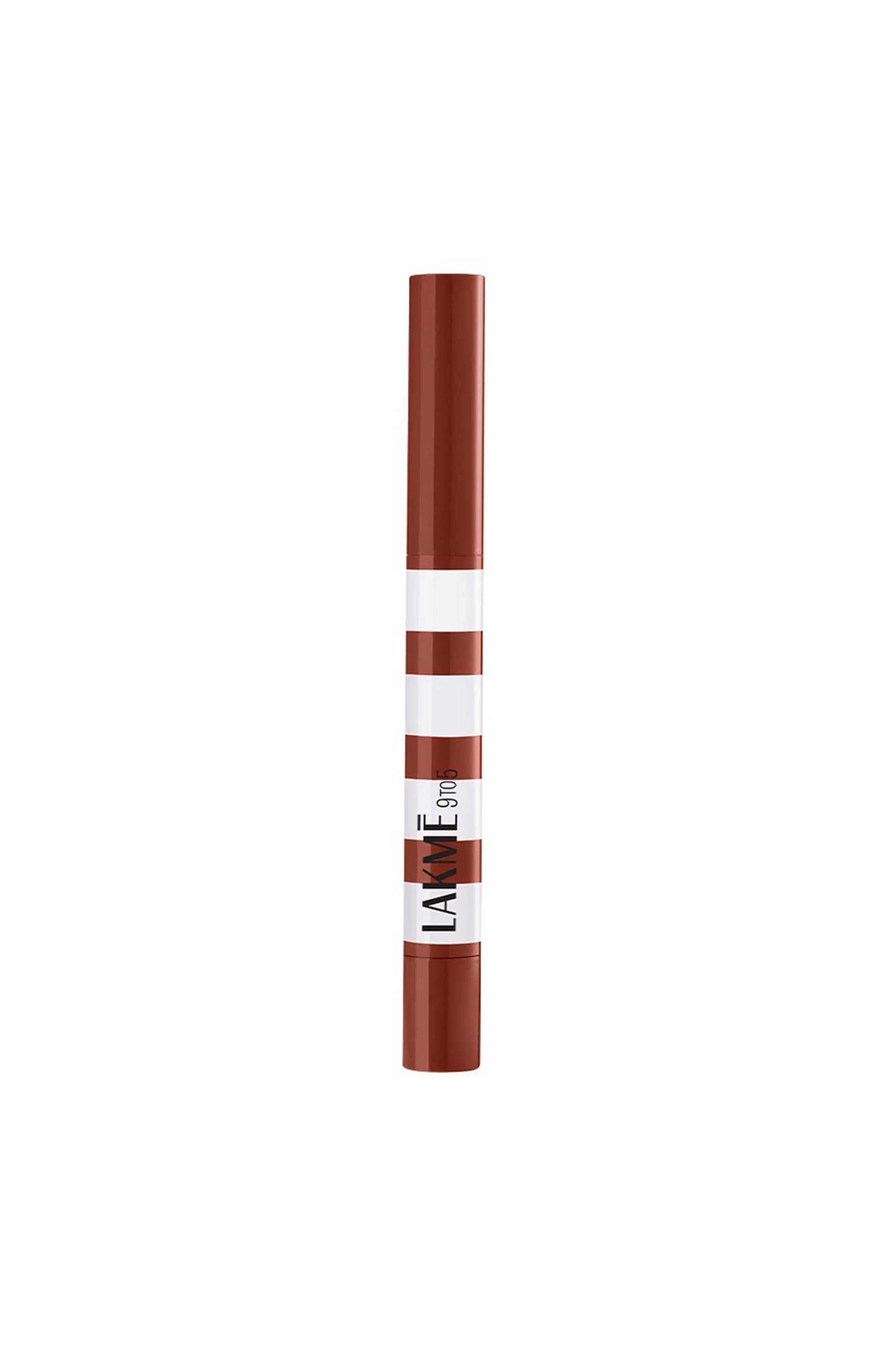 9to5-Hya-Beach-Edit-Lipstick-+-Liner-Duo---Afterhours-Nude -2+0.2-gm