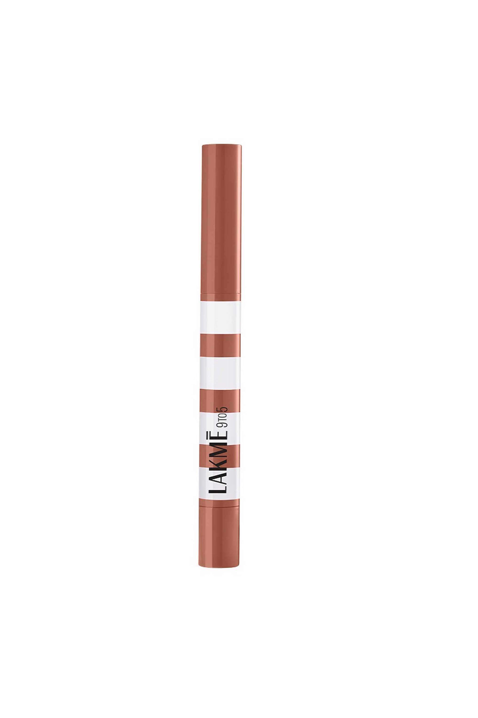 9to5-Hya-Beach-Edit-Lipstick-+-Liner-Duo---Beachy-Nude -2+0.2-gm