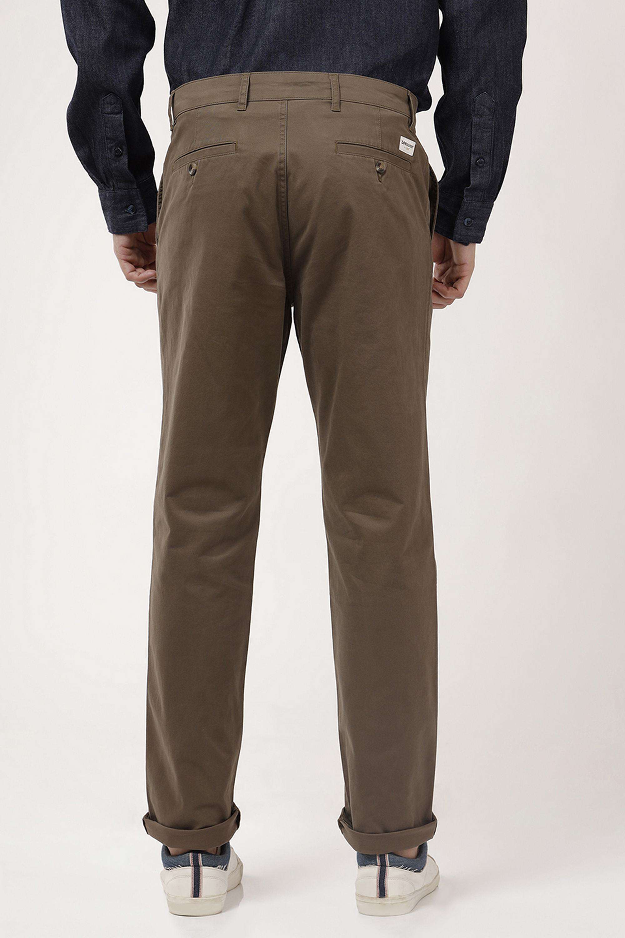 Solid-Blended-Fabric-Slim-Fit-Men-s-Chinos