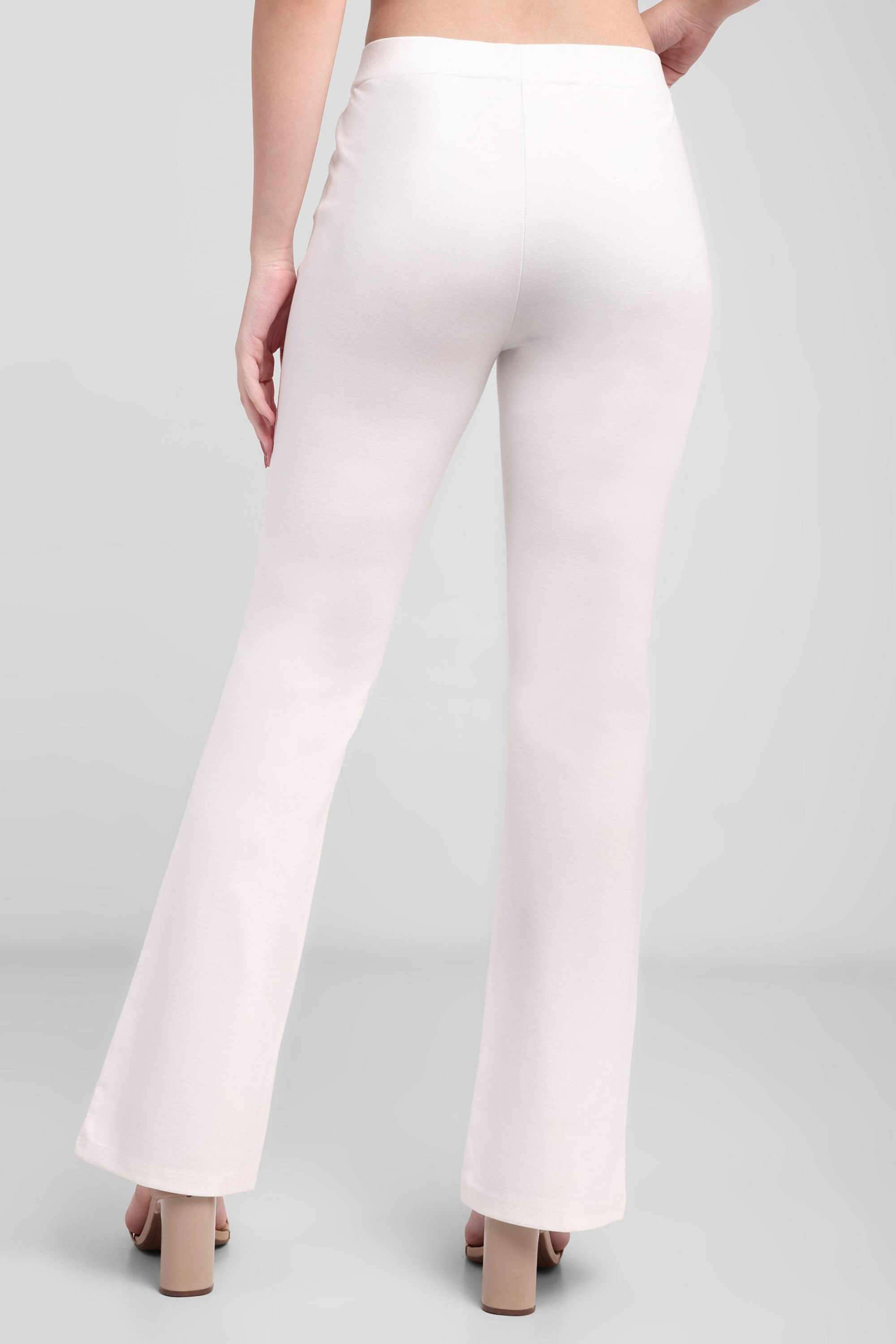 Solid-Regular-Fit-Nylon-Women-s-Casual-Trousers