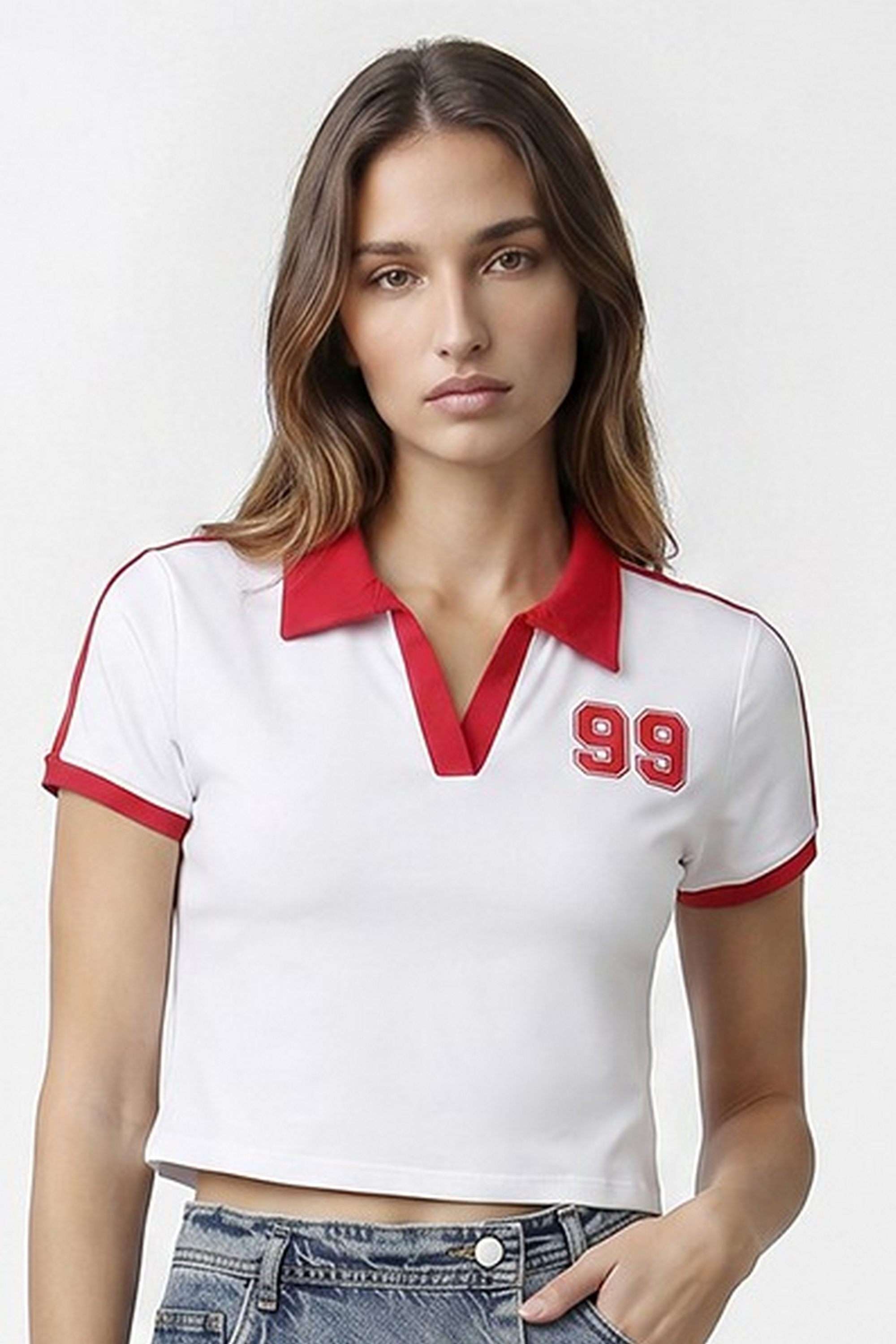 kraus Graphic Print Cotton Blend Round Neck Women's T-Shirt-picture-18