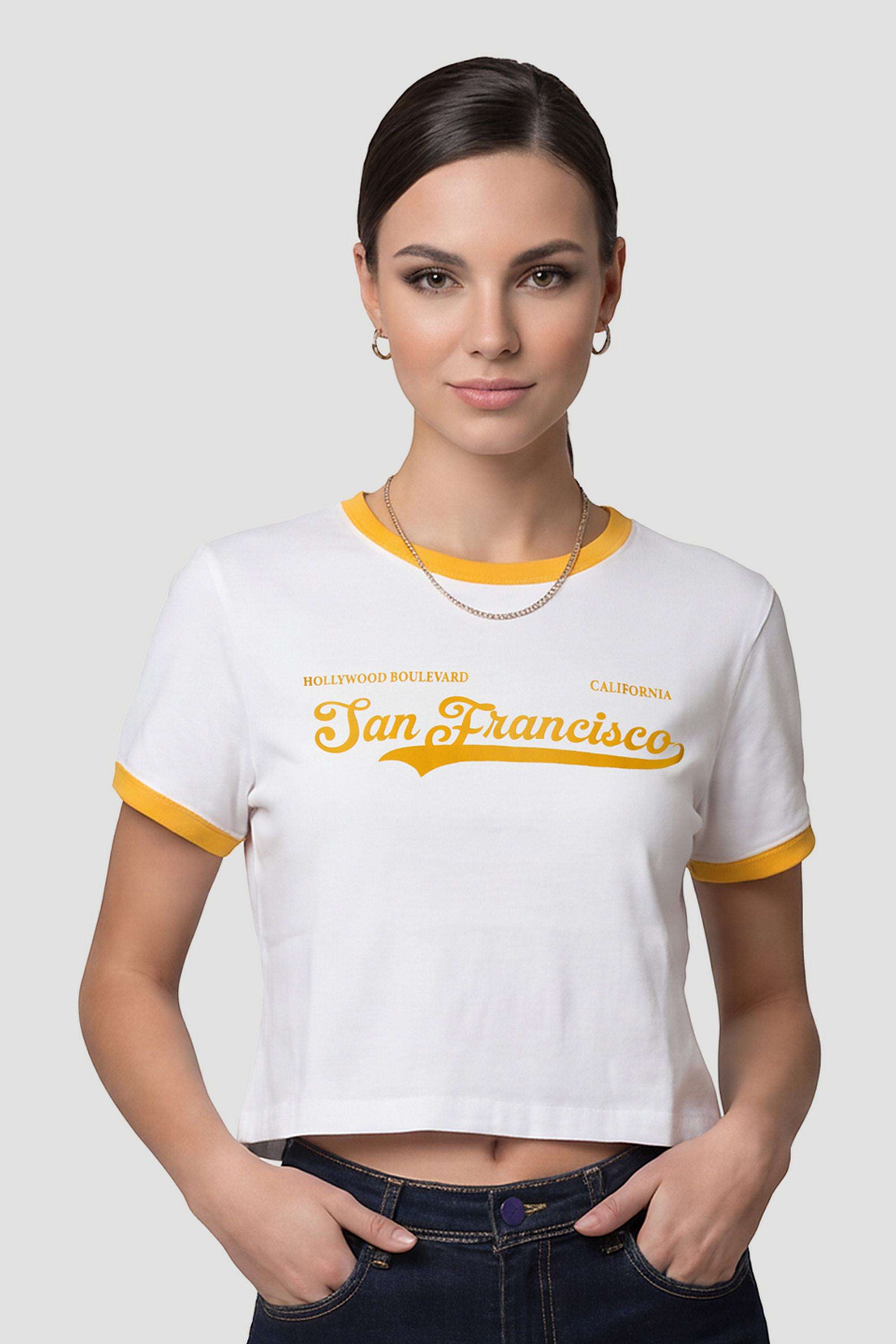 kraus Solid Blended Round Neck Women's T-Shirt-picture-17
