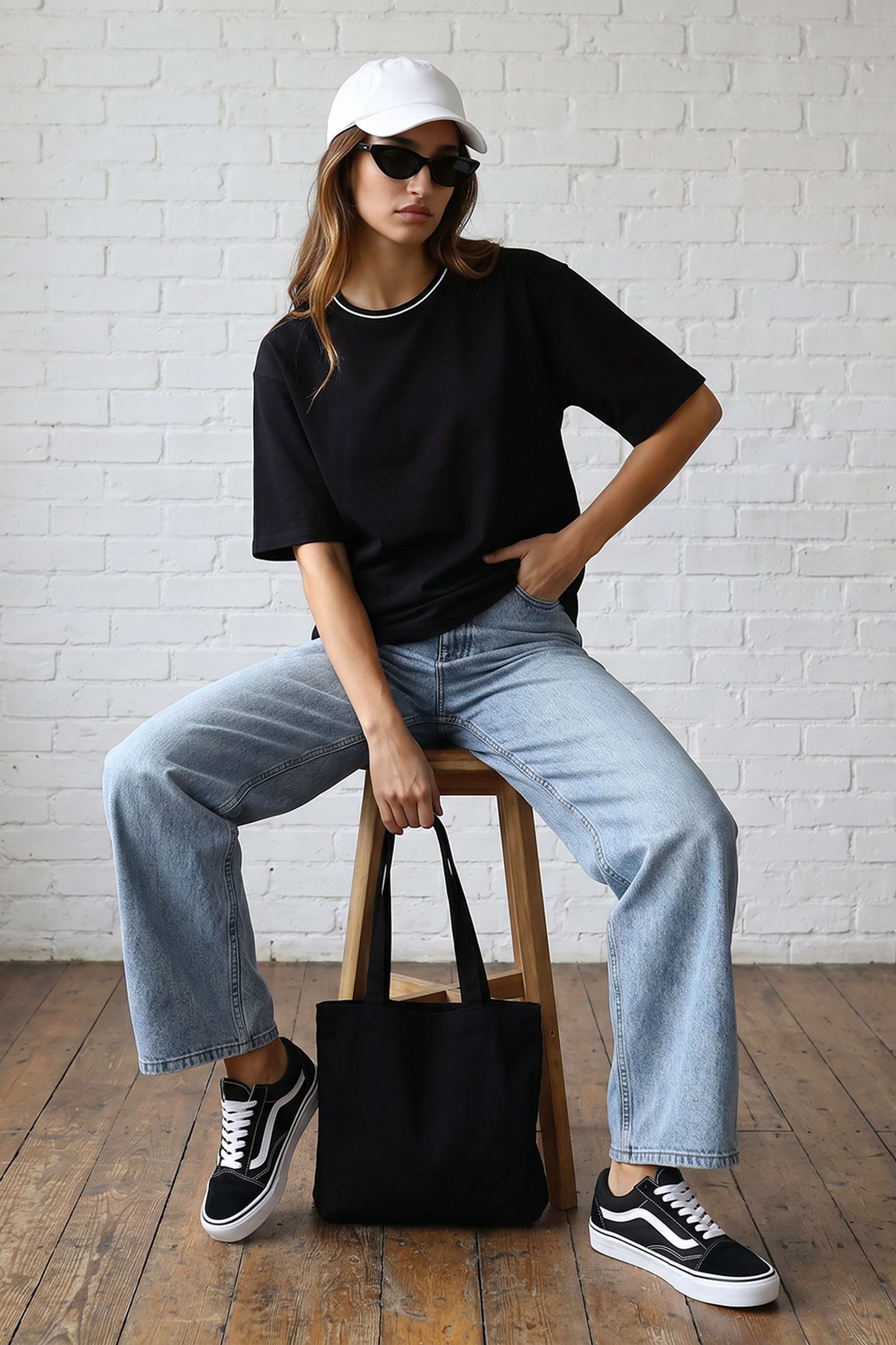 kraus Solid Blended Fabric Women's Oversized Fit T-Shirt-picture-13