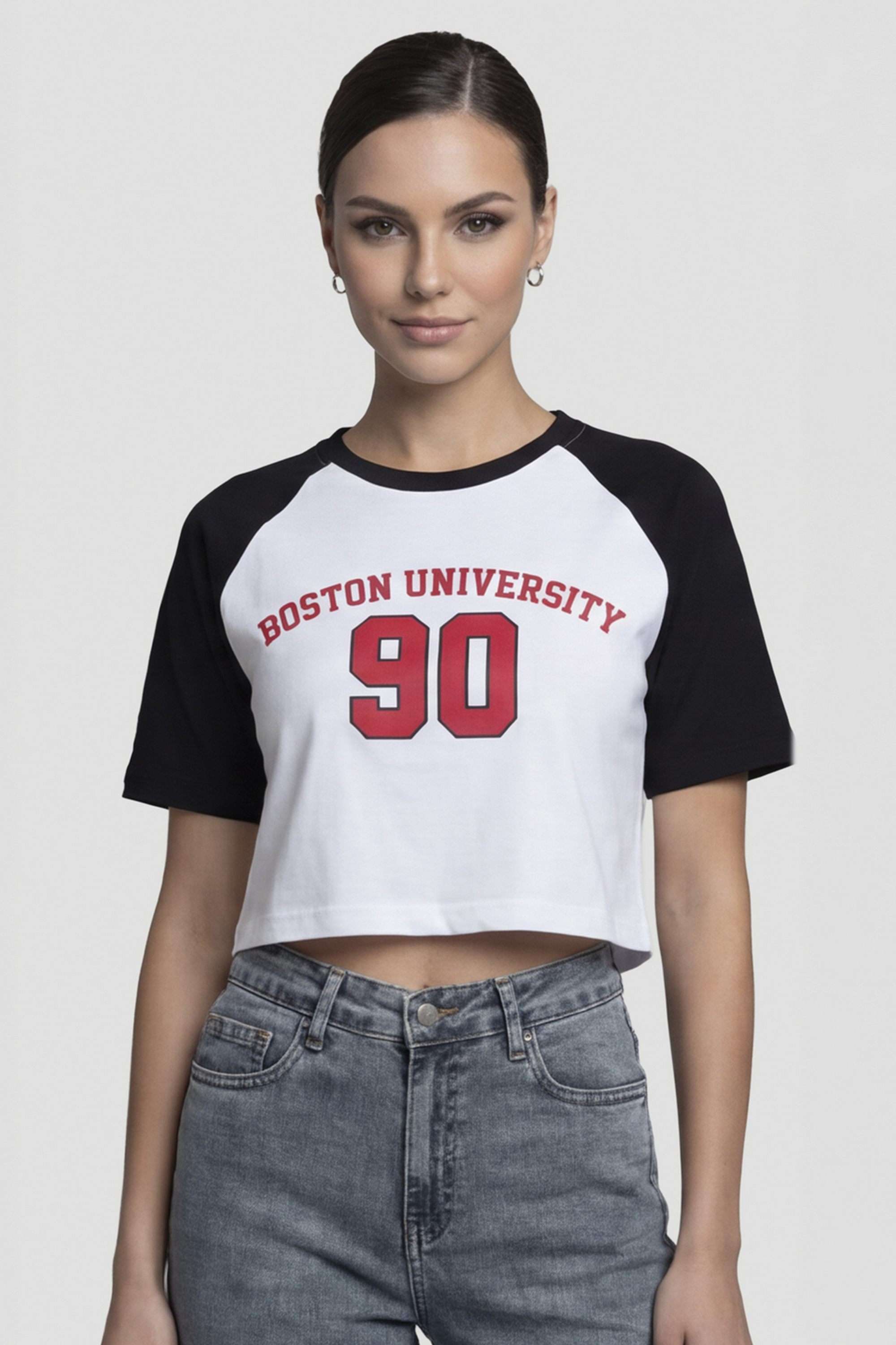 kraus Graphic Print Cotton Blend Round Neck Women's T-Shirt-picture-24