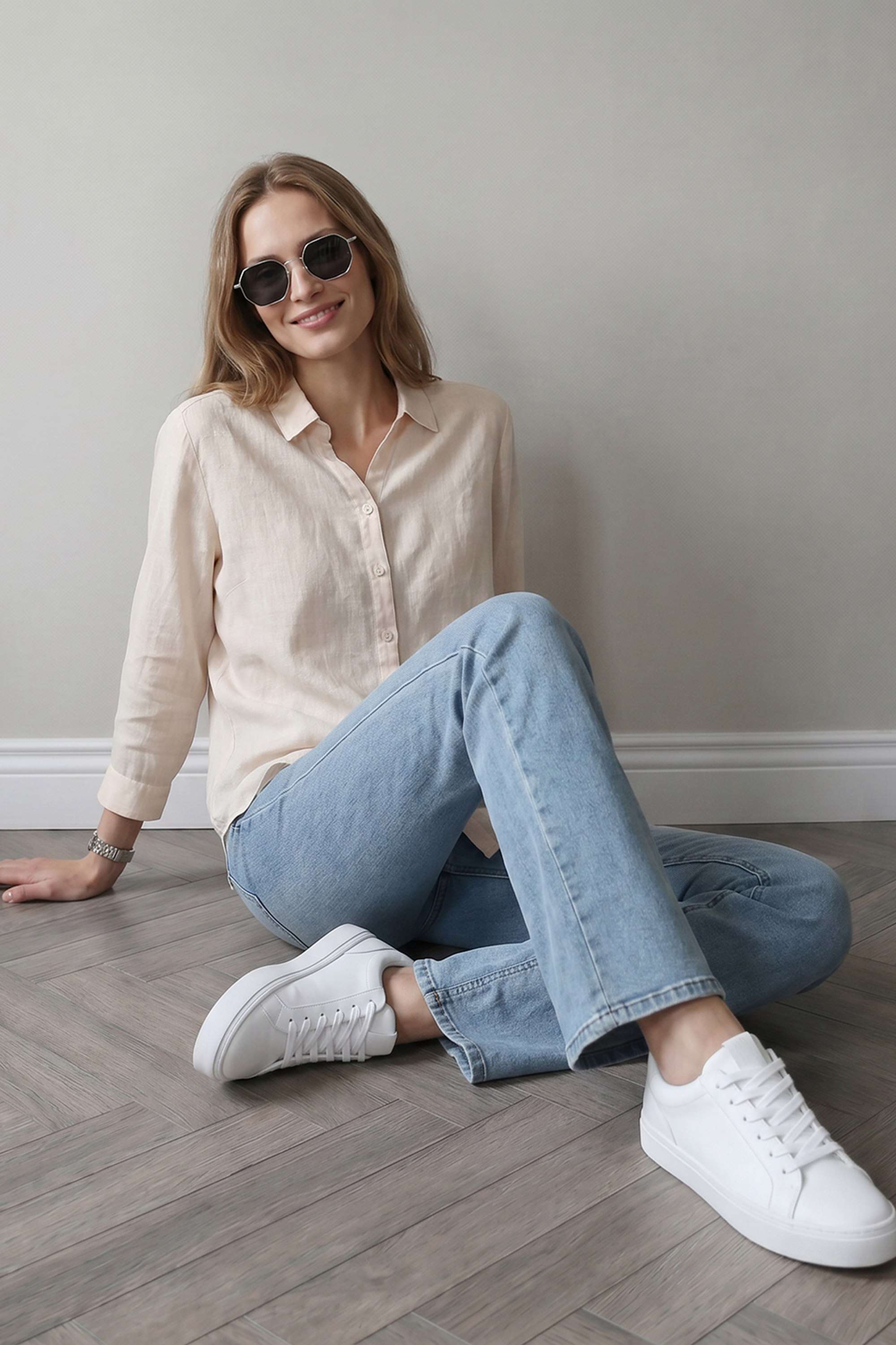 kraus Solid Blended Fabric Women's Slim Fit Shirt-picture-30