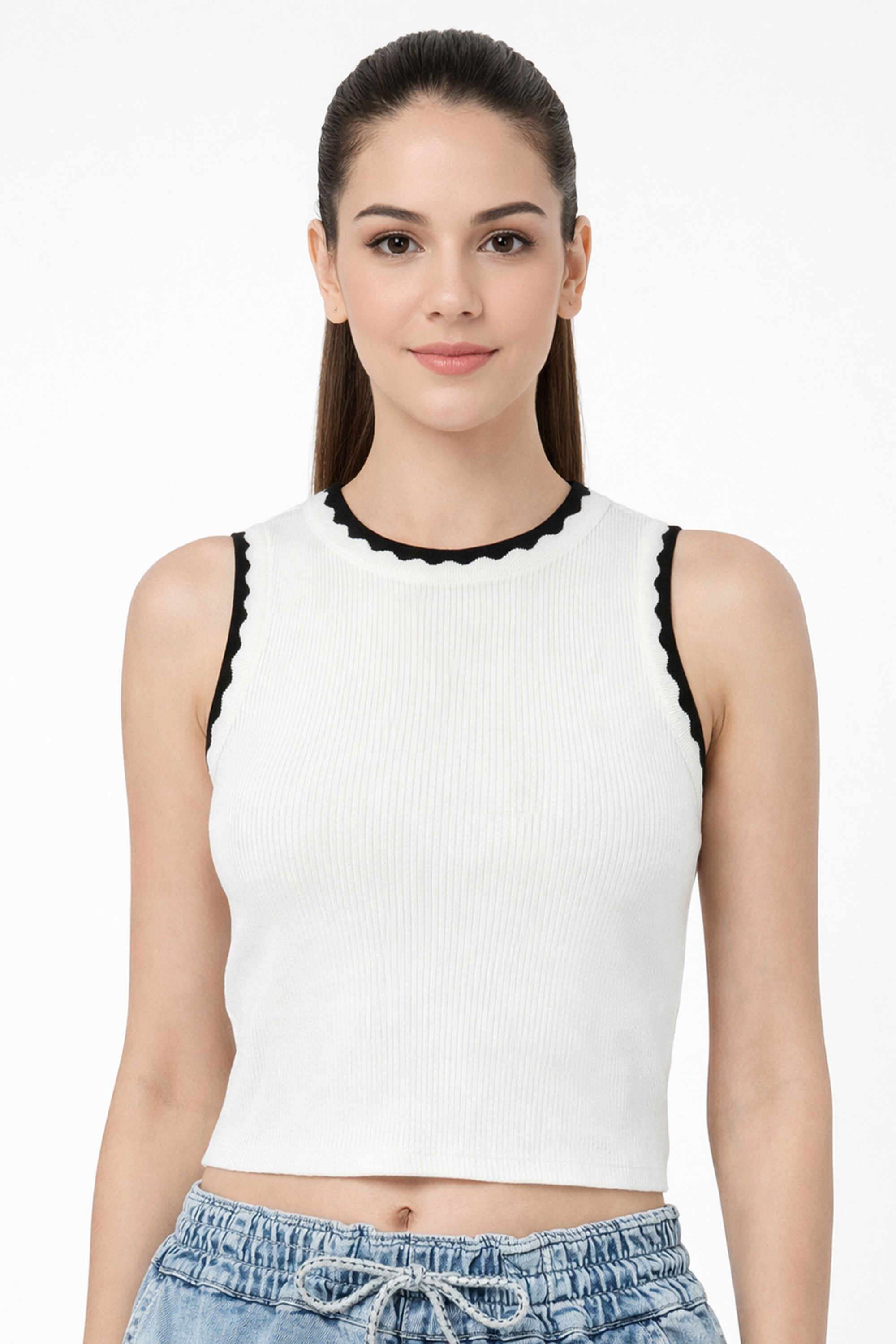 Solid-Blended-Fabric-Women-s-Sweater