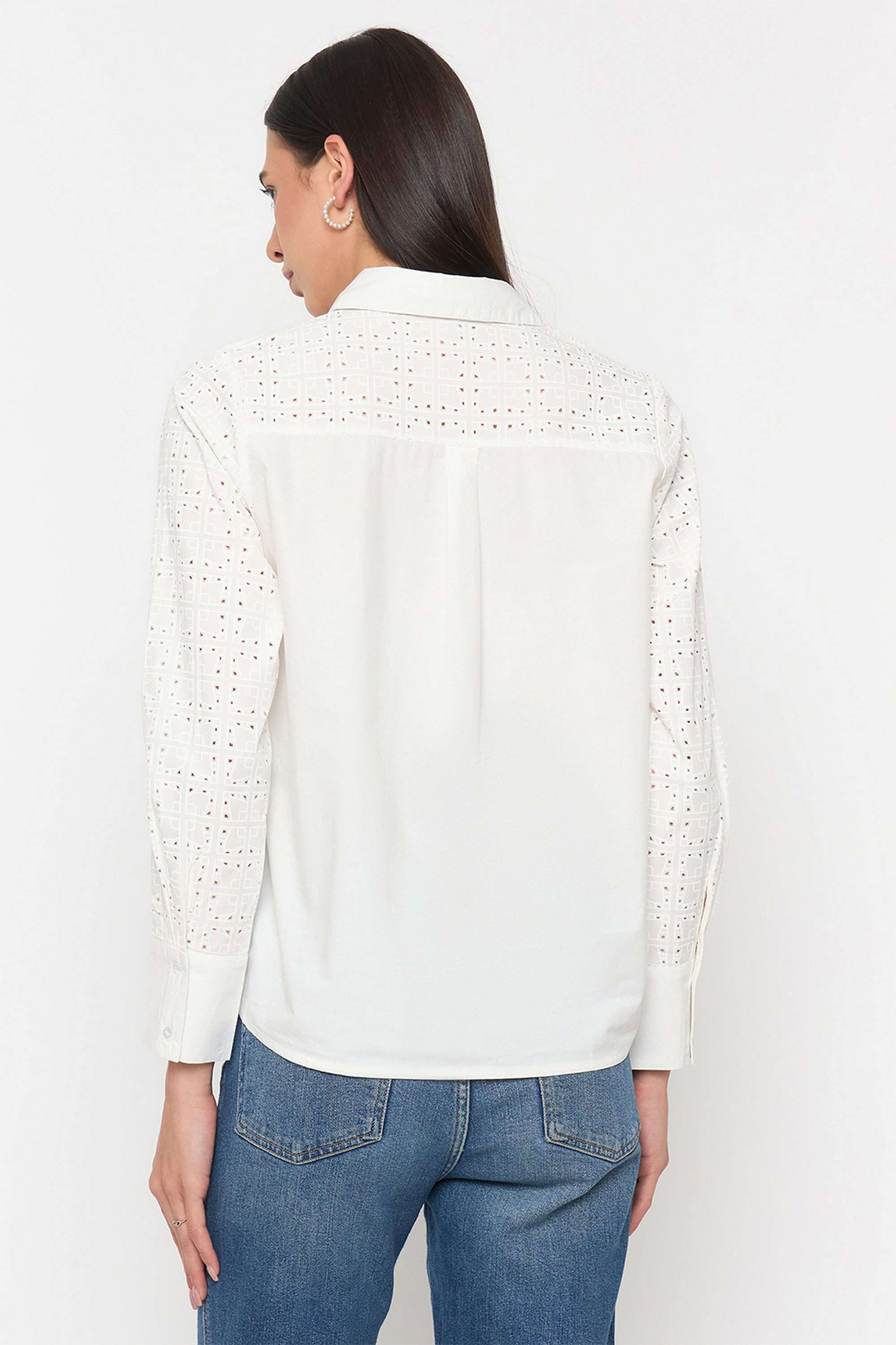 Embroidered-Cotton-Women-s-Casual-Wear-Shirt