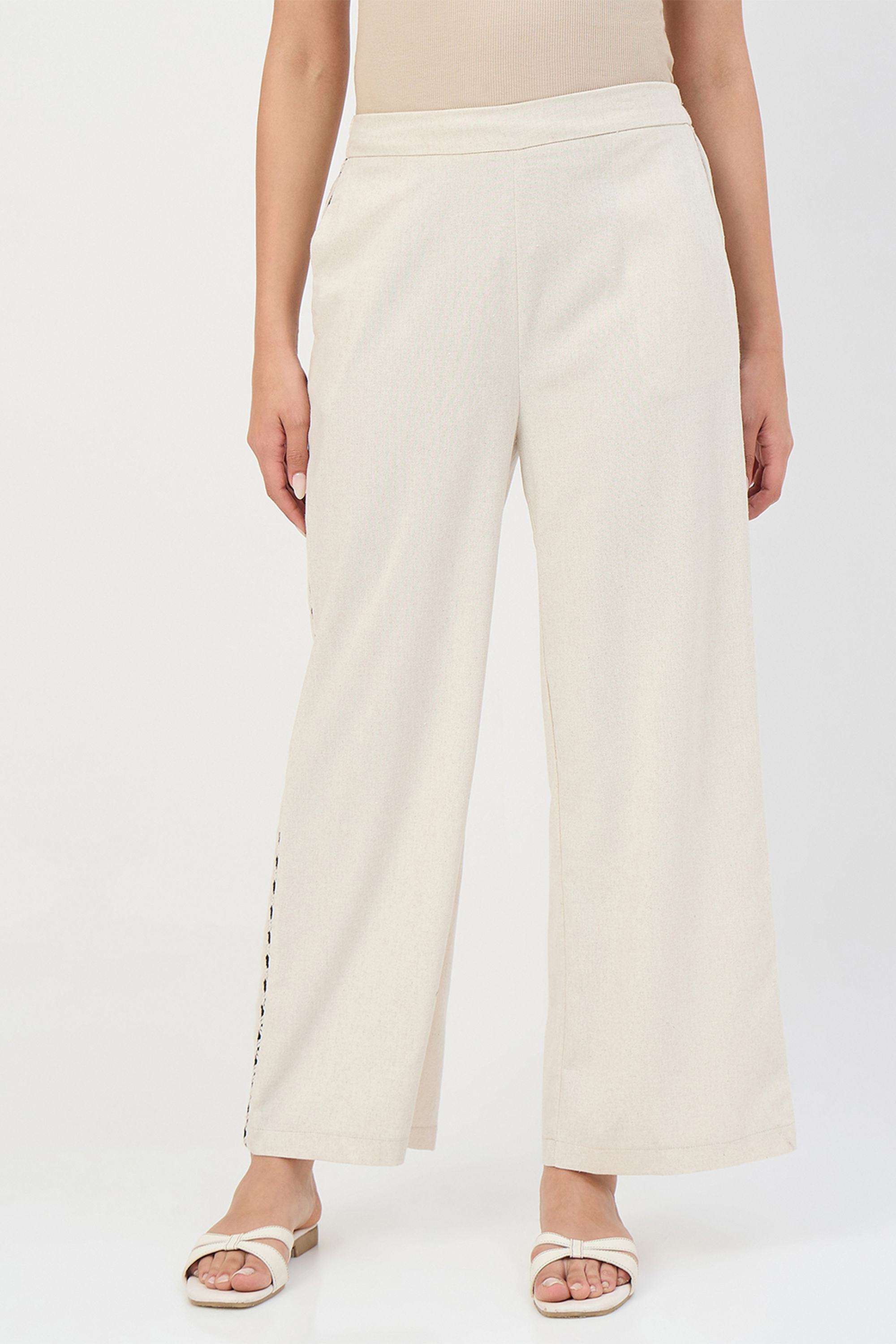 Solid-Cotton-Straight-Fit-Women-s-Co-Ord-Set