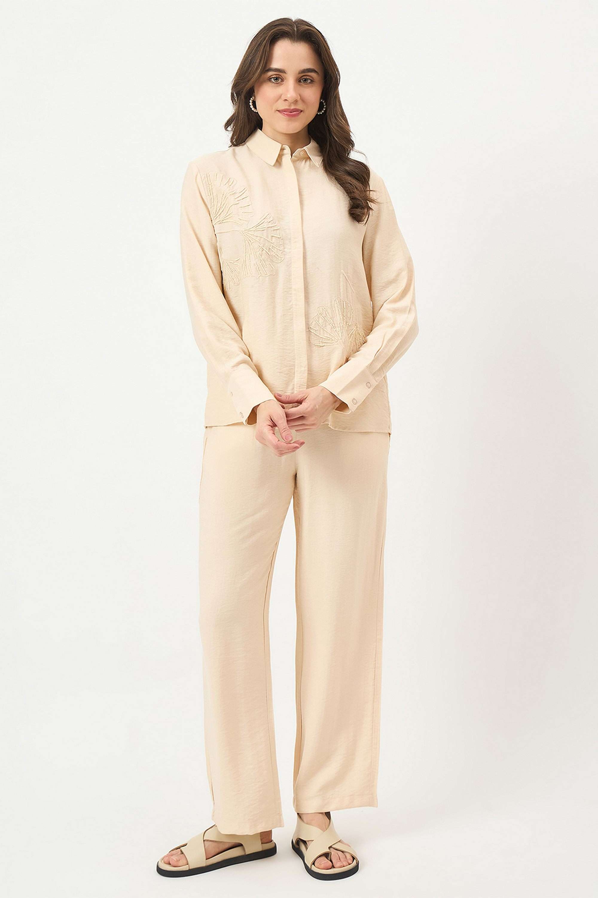 Embroidered-Rayon-Women-s-Co-Ord-Set