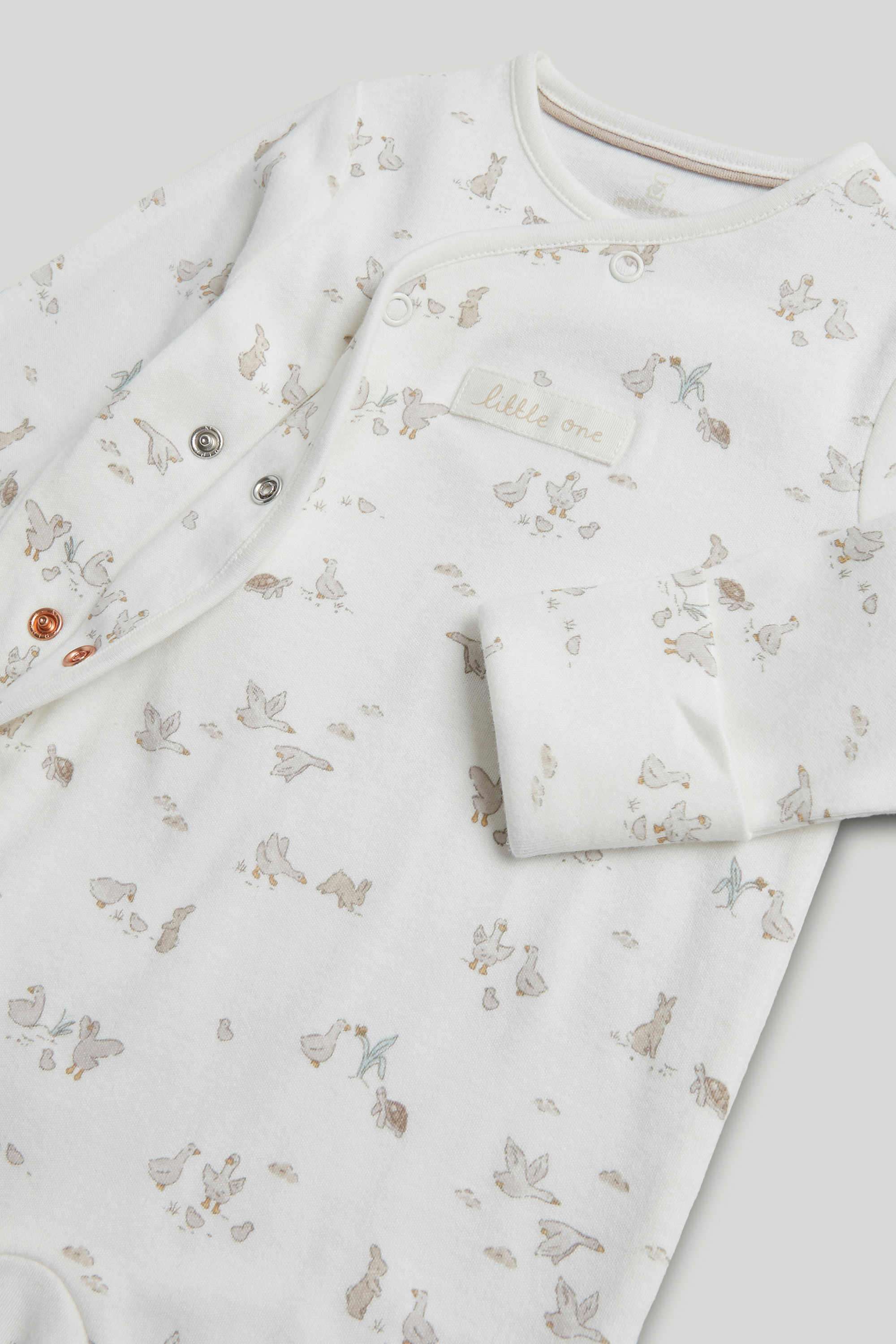 My-First-Unisex-Classic-Goose-Adventures-Printed-Full-Sleeves-Sleepsuit---White