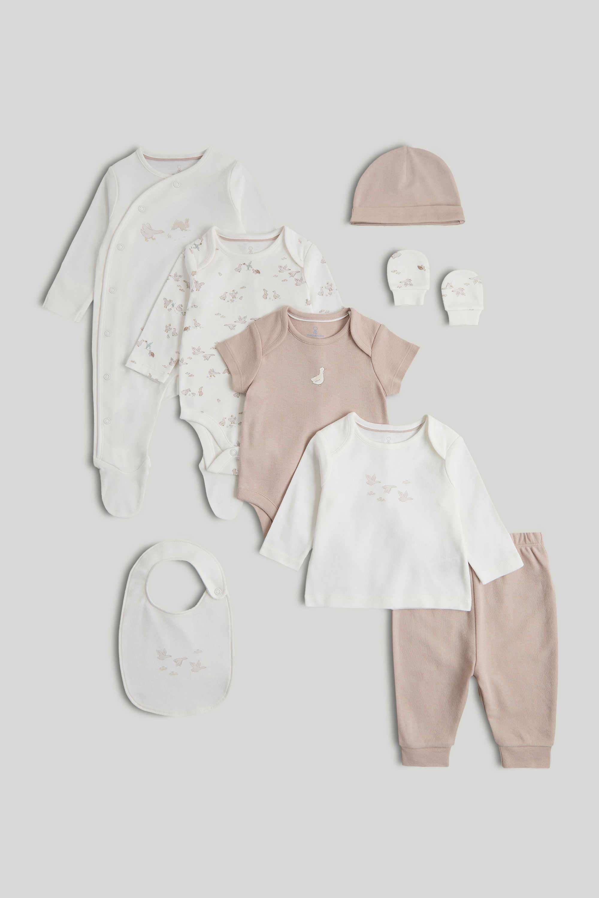 Unisex-Classic-Goose-Adventures-Printed-Full-Sleeves-8-Piece-Set---Multi