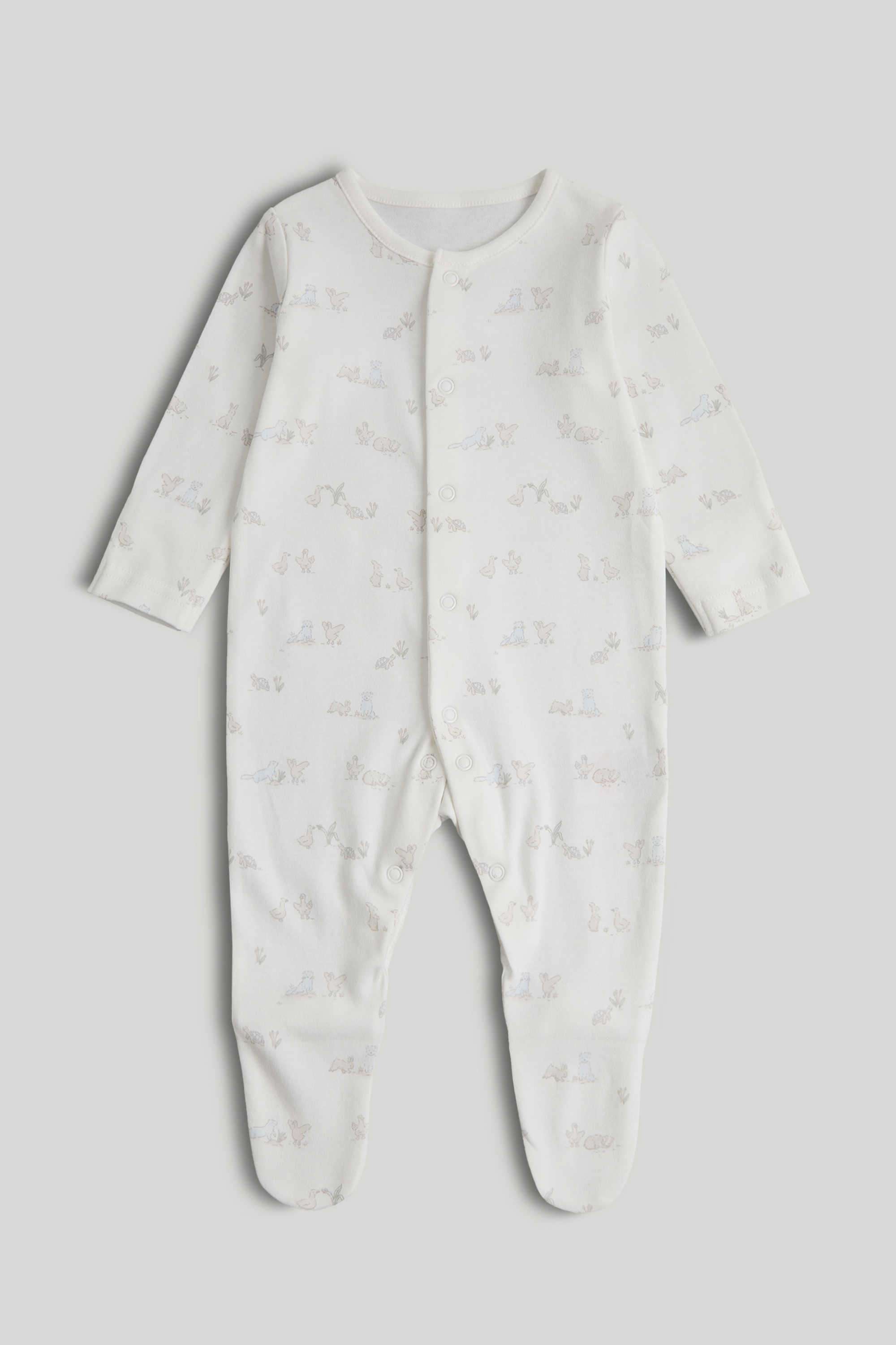 Baby-Boys-Full-Sleeves-Sleepsuit---Pack-Of-3---Multi