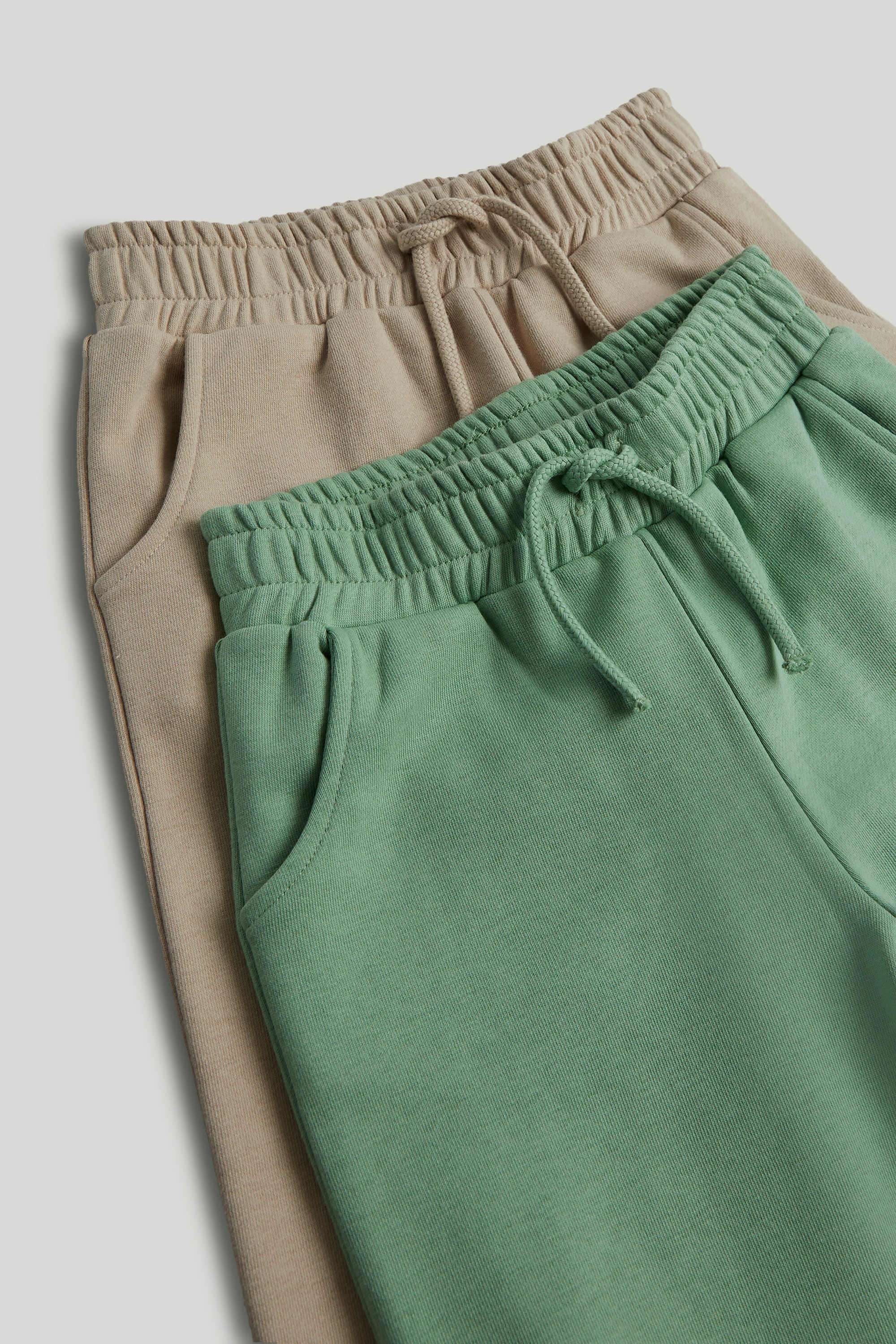 Mini-Boys-Home-Grown-Joggers---Pack-Of-2---Green
