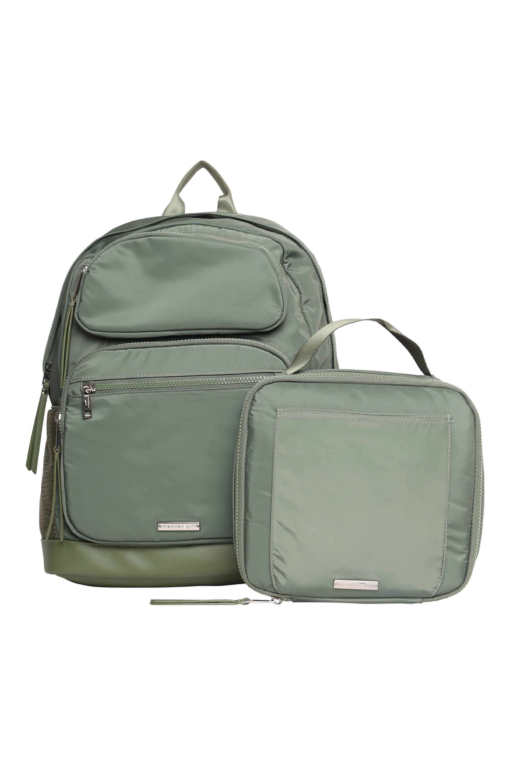 Zipper-Polyester-Women-Casual-Wear-Backpack
