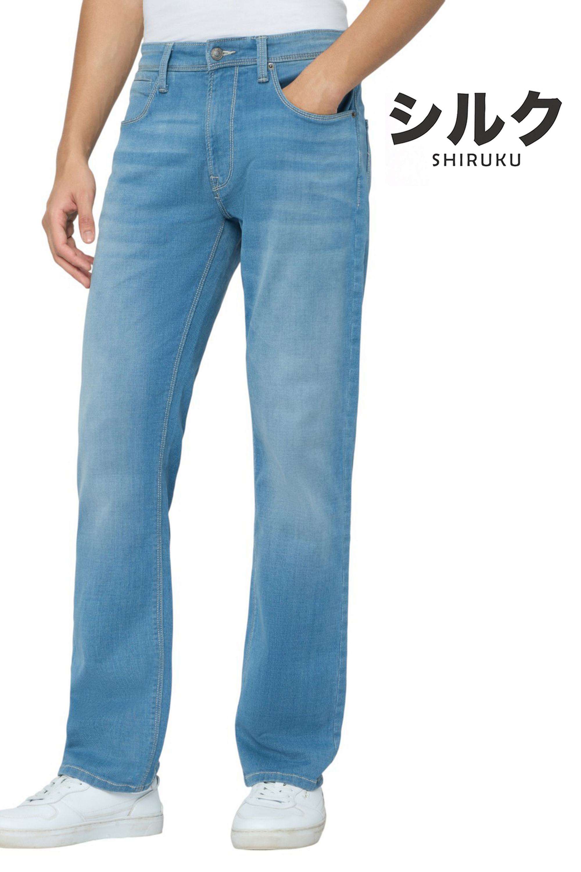 Solid-Cotton-Stretch-Straight-Fit-Men-s-Jeans