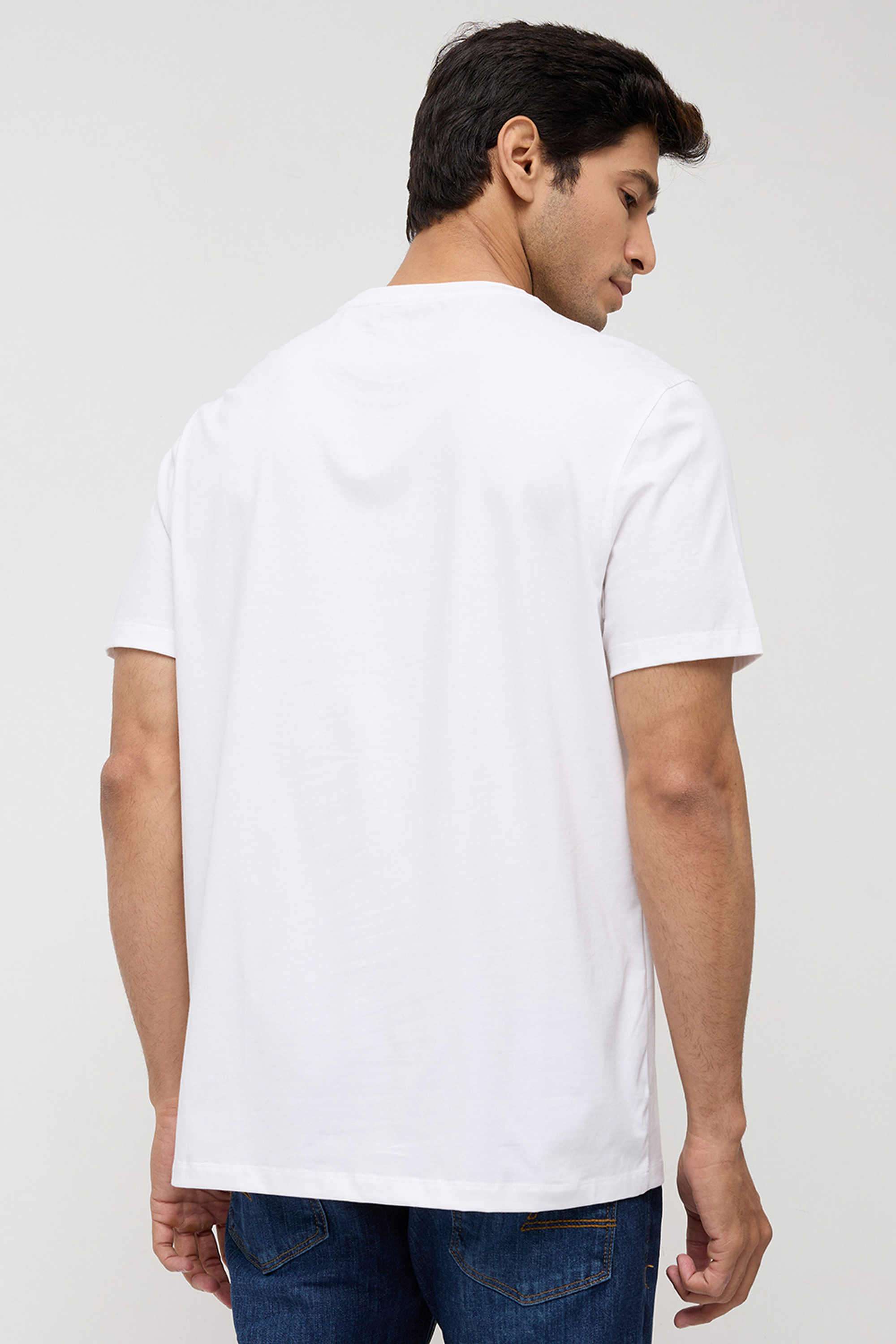 Solid-Cotton-Slim-Fit-Men-s-T-Shirt