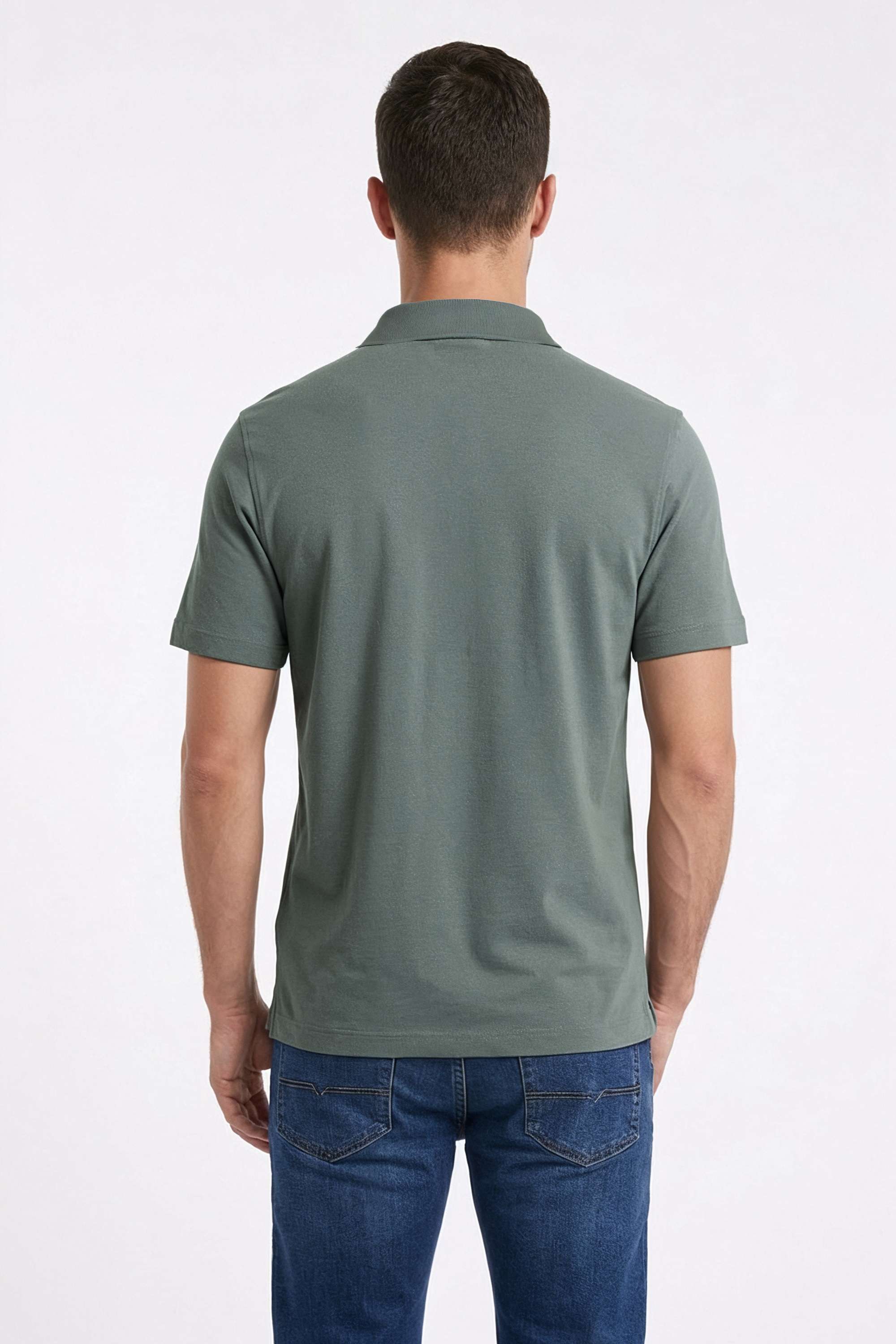 Solid-Cotton-Slim-Fit-Men-s-T-Shirt