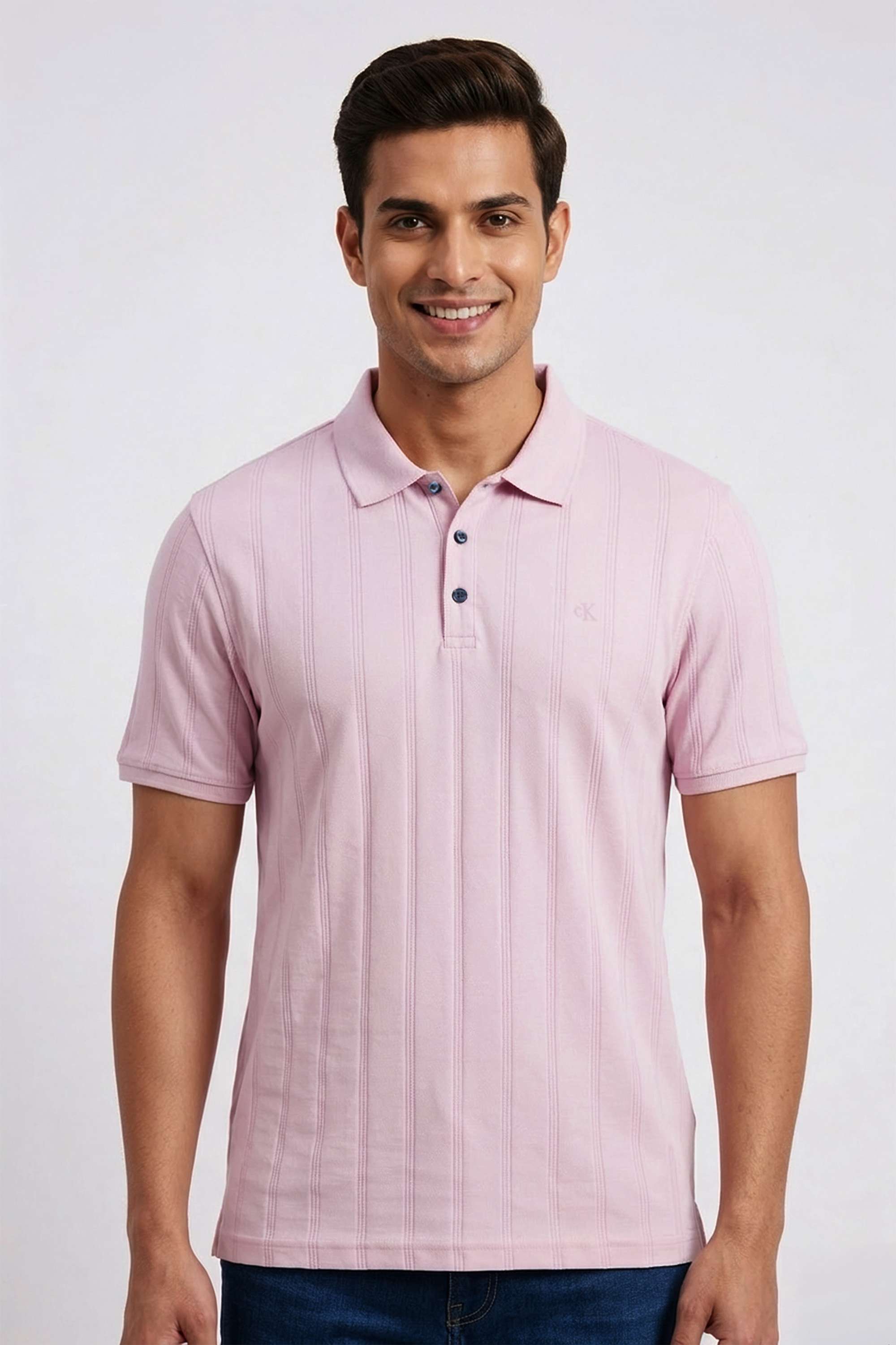 Solid-Cotton-Slim-Fit-Men-s-T-Shirt