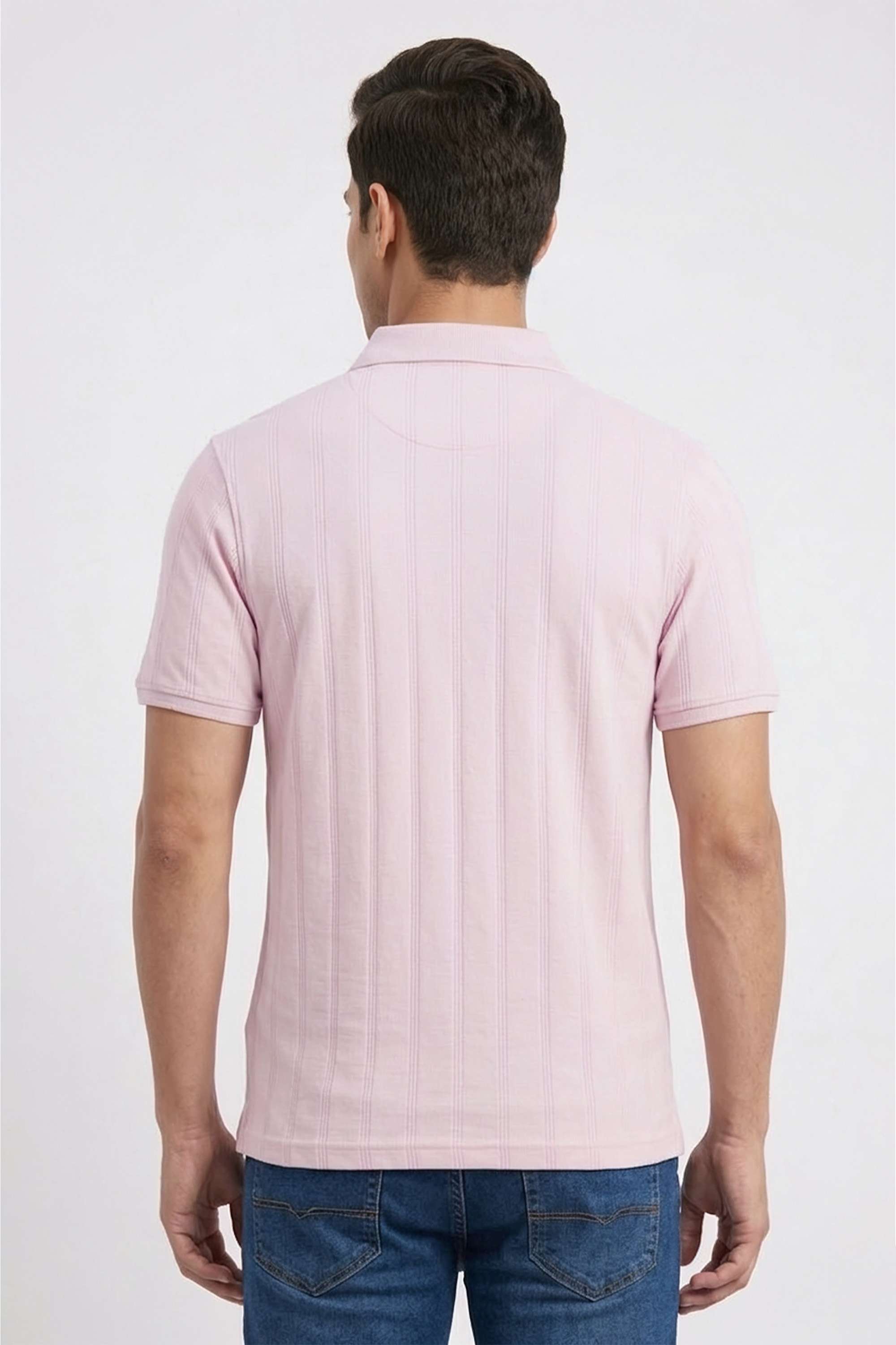 Solid-Cotton-Slim-Fit-Men-s-T-Shirt