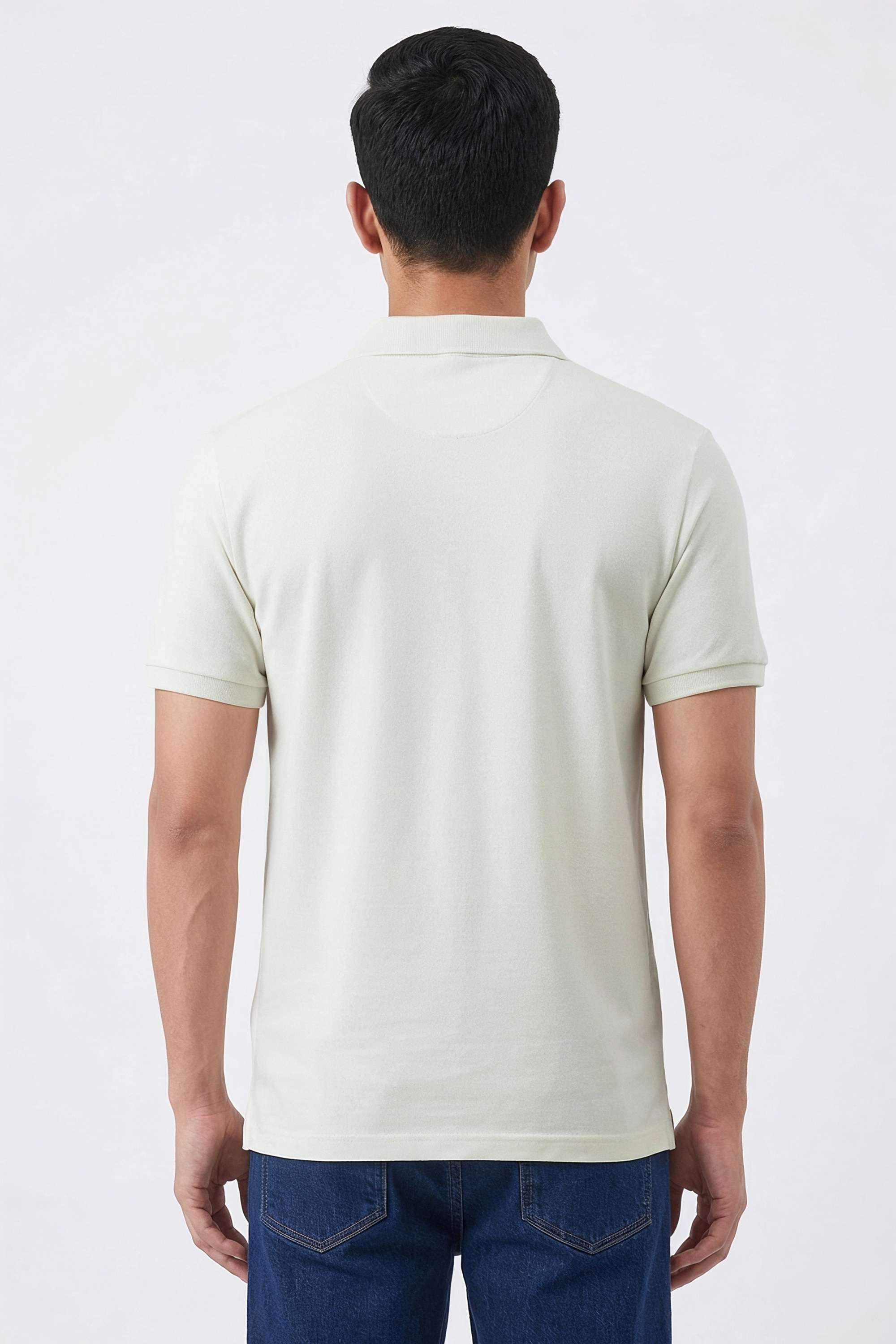 Stripes-Blended-Fabric-Slim-Fit-Men-s-T-Shirt