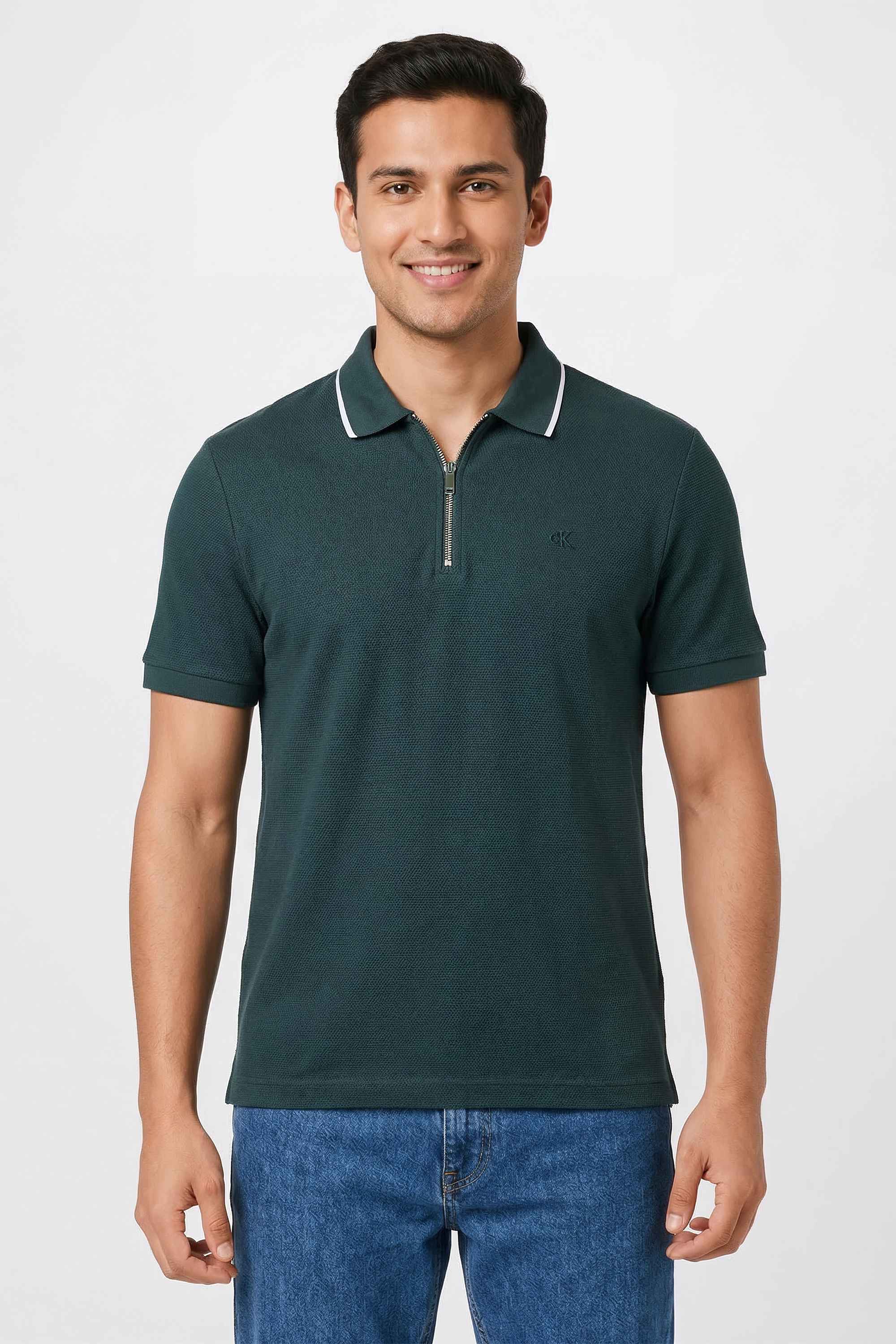 Solid-Cotton-Slim-Fit-Men-s-T-Shirt