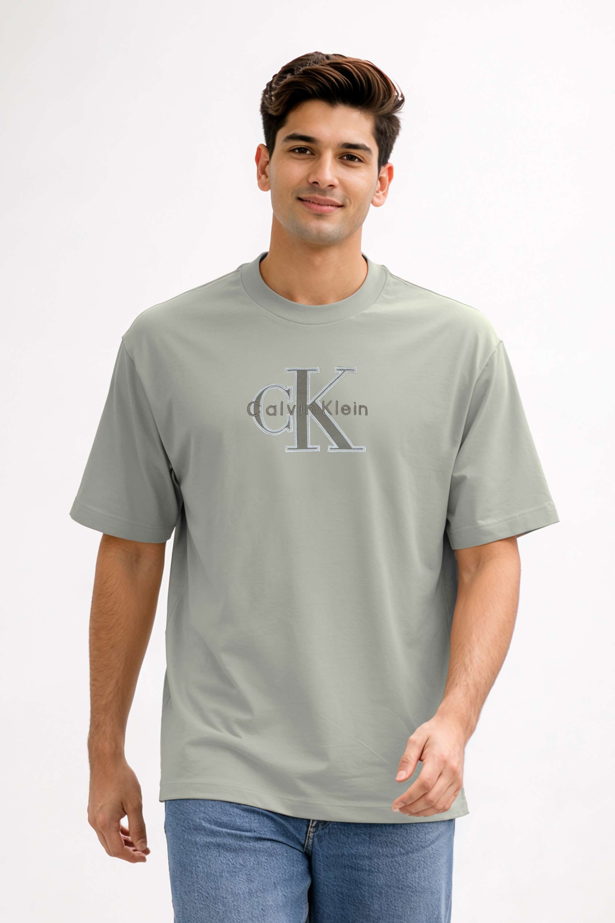 Solid-Cotton-Slim-Fit-Men-s-T-Shirt
