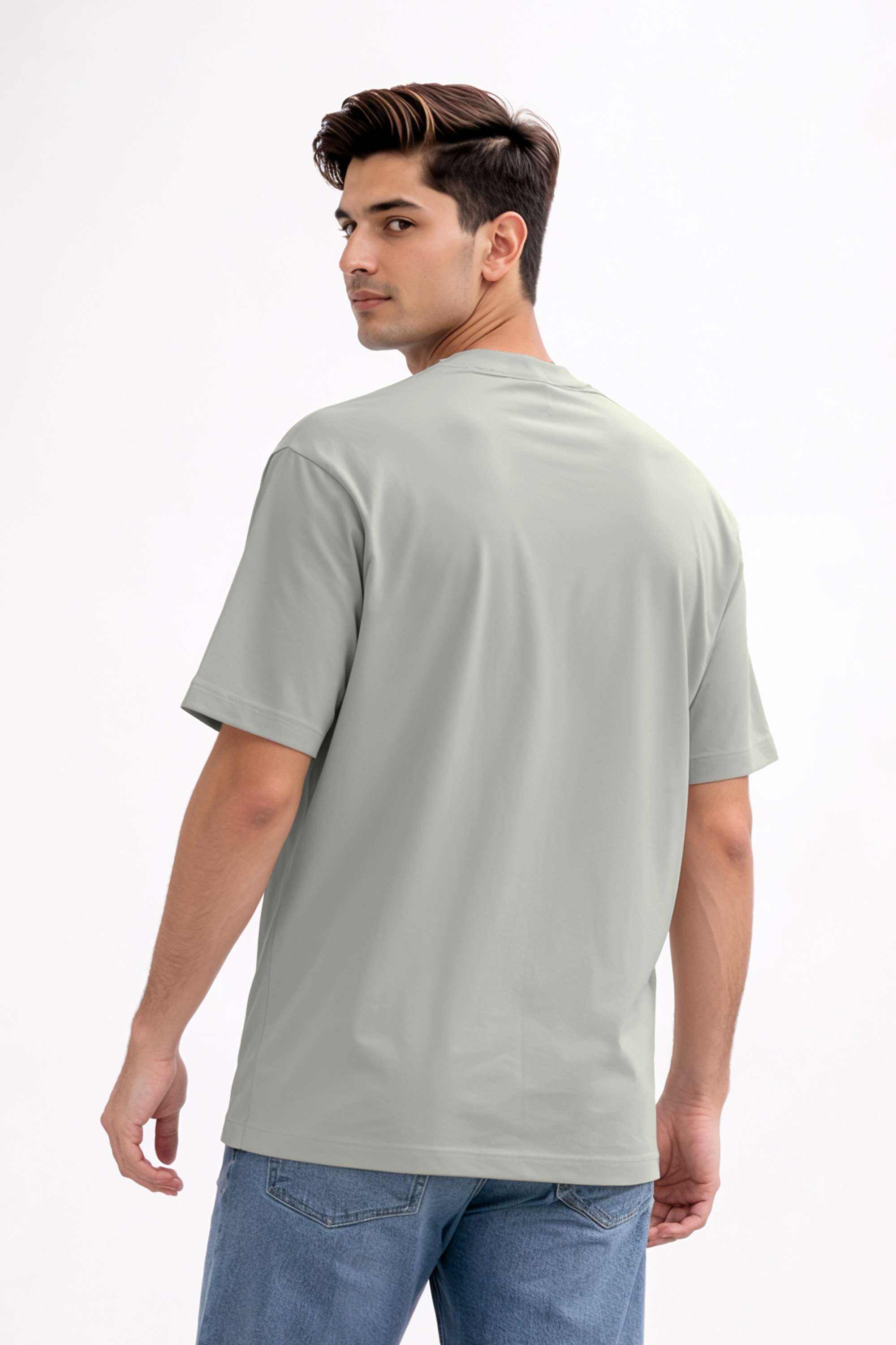 Solid-Cotton-Slim-Fit-Men-s-T-Shirt