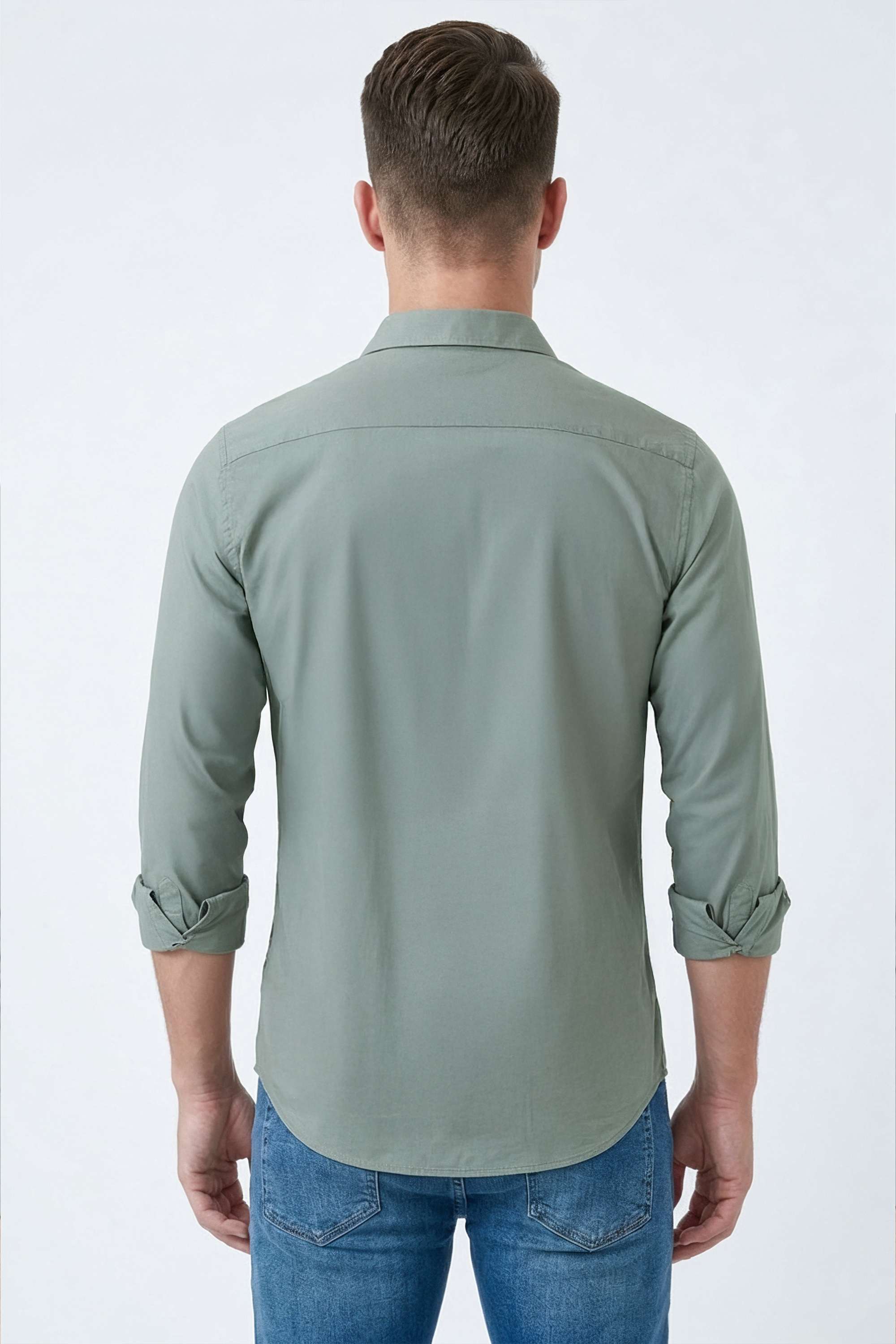 Printed-Blended-Fabric-Slim-Fit-Men-s-Casual-Wear-Shirt