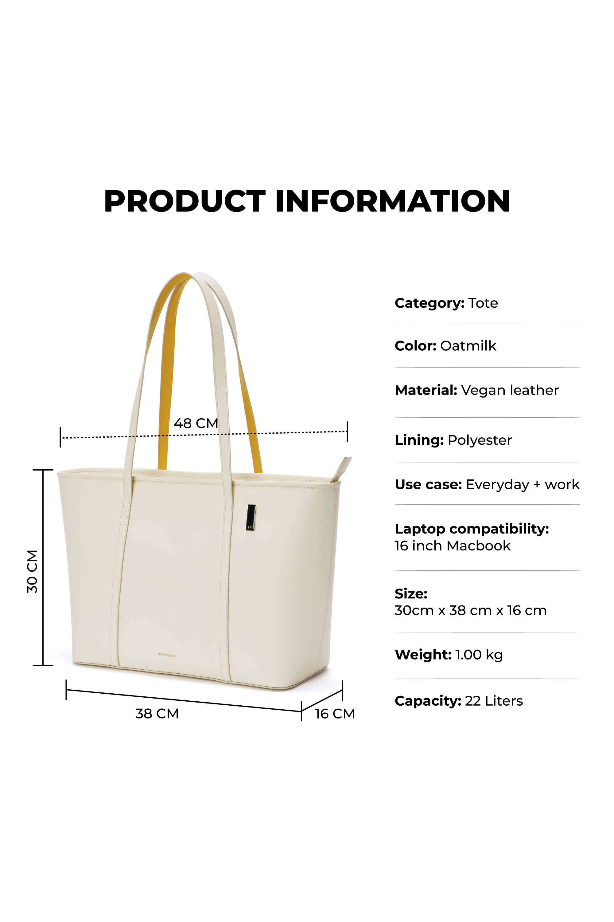 OATMILK-3.0-Polycarbonate-Women-Casual-Wear-Tote-Bag