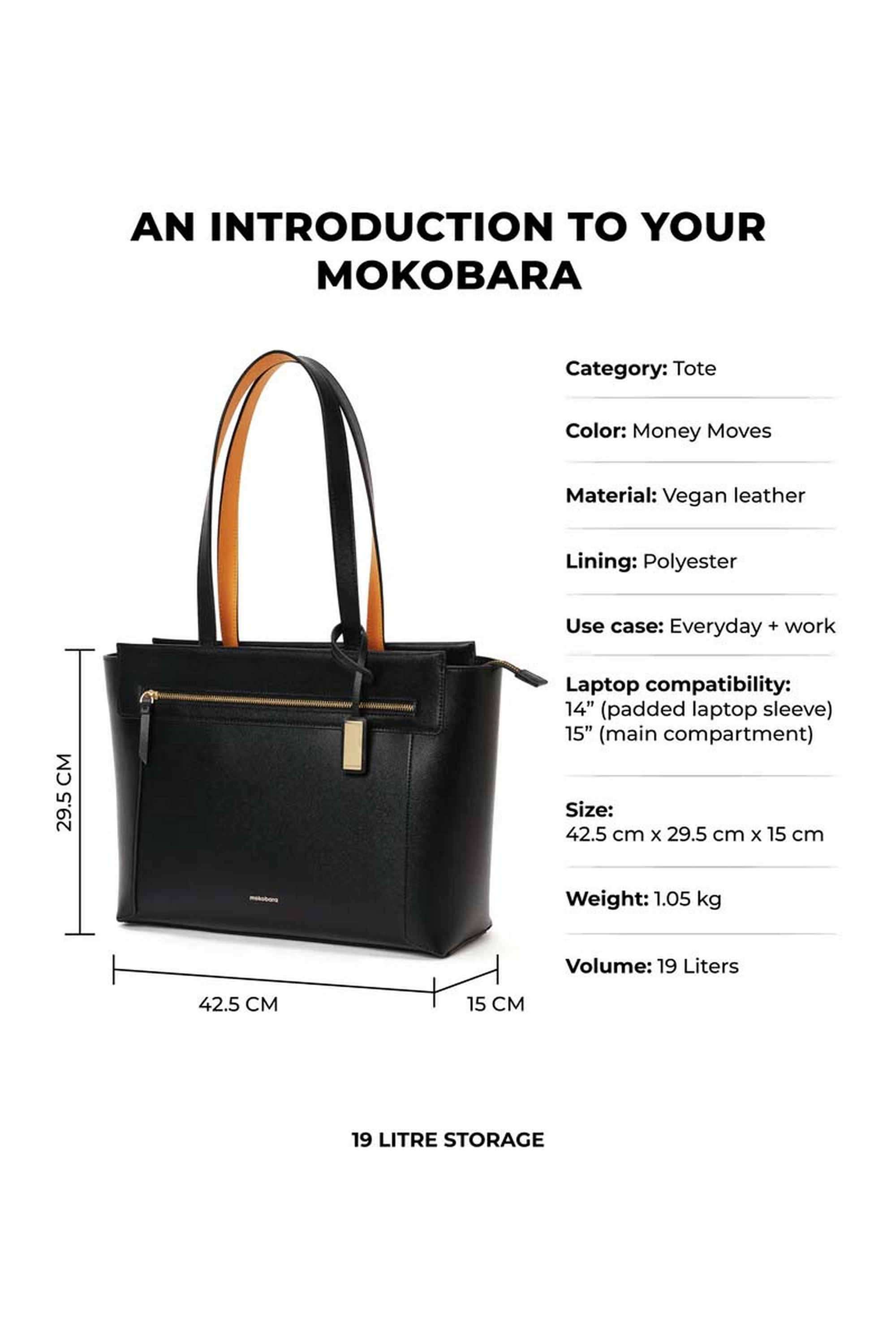 MONEY-MOVES-3.0-Polycarbonate-Women-Casual-Wear-Tote-Bag