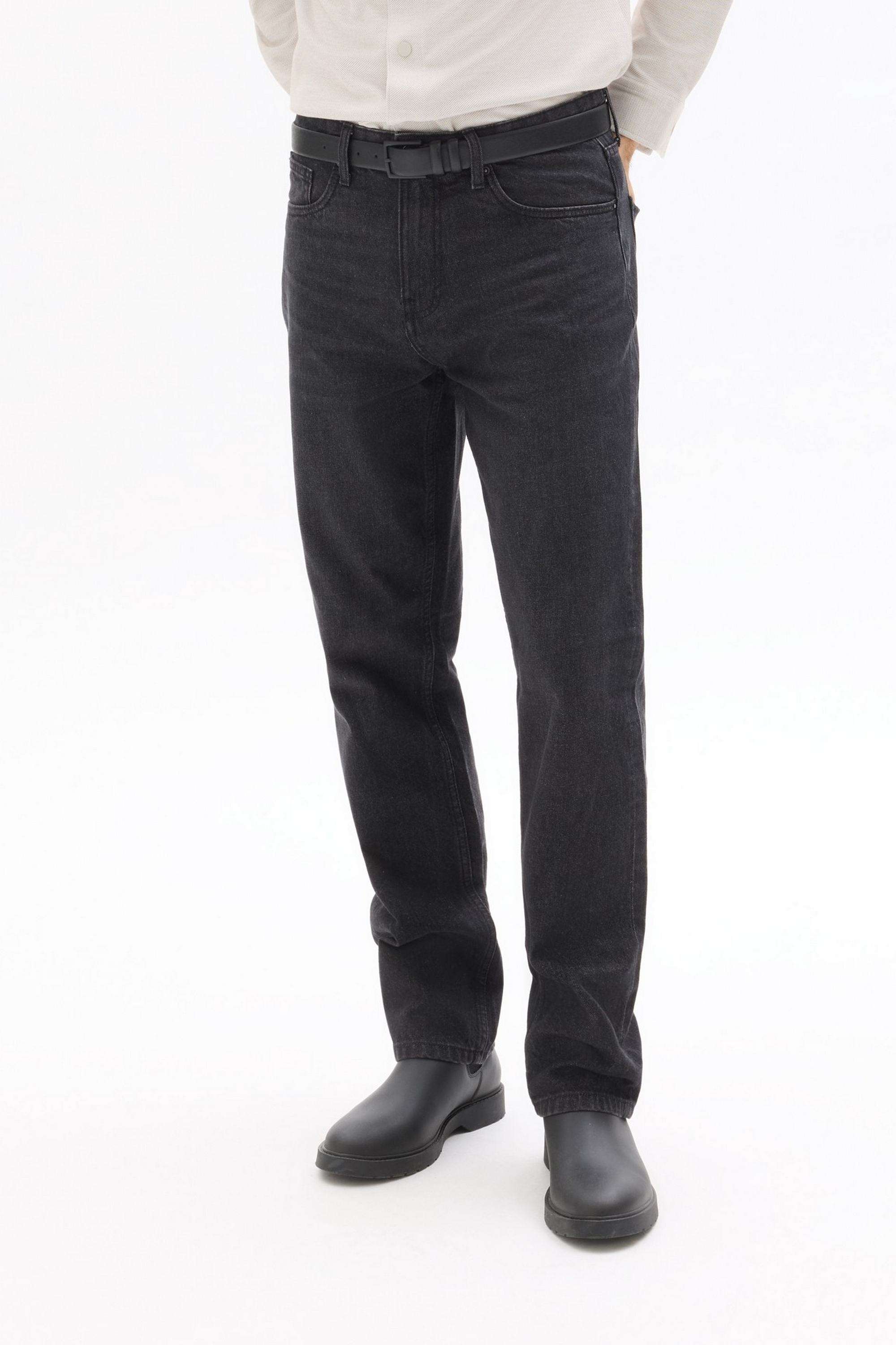 Solid-Cotton-Relaxed-Fit-Men-s-Jeans