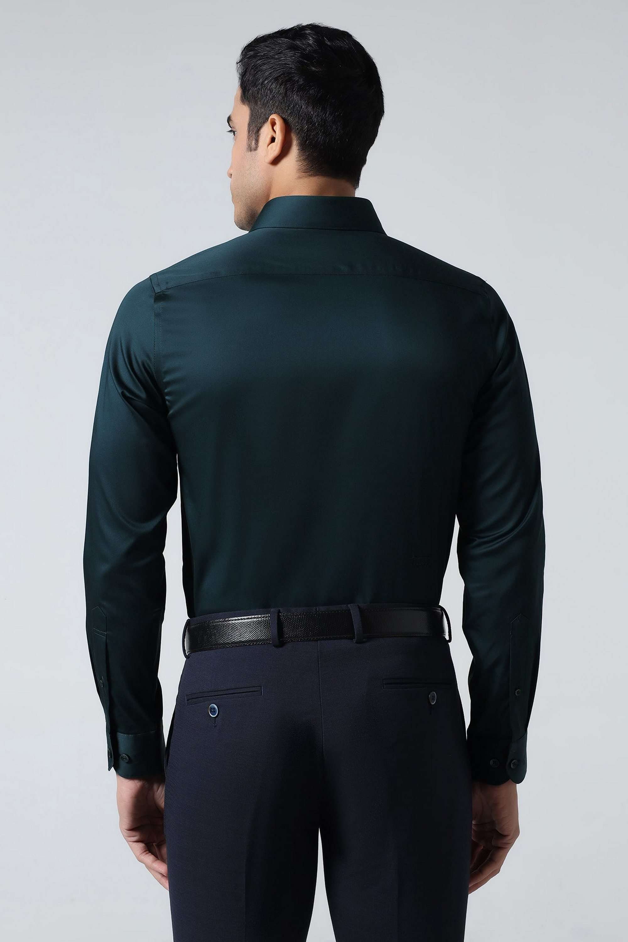 Solid-Cotton-Slim-Fit-Men-s-Shirt