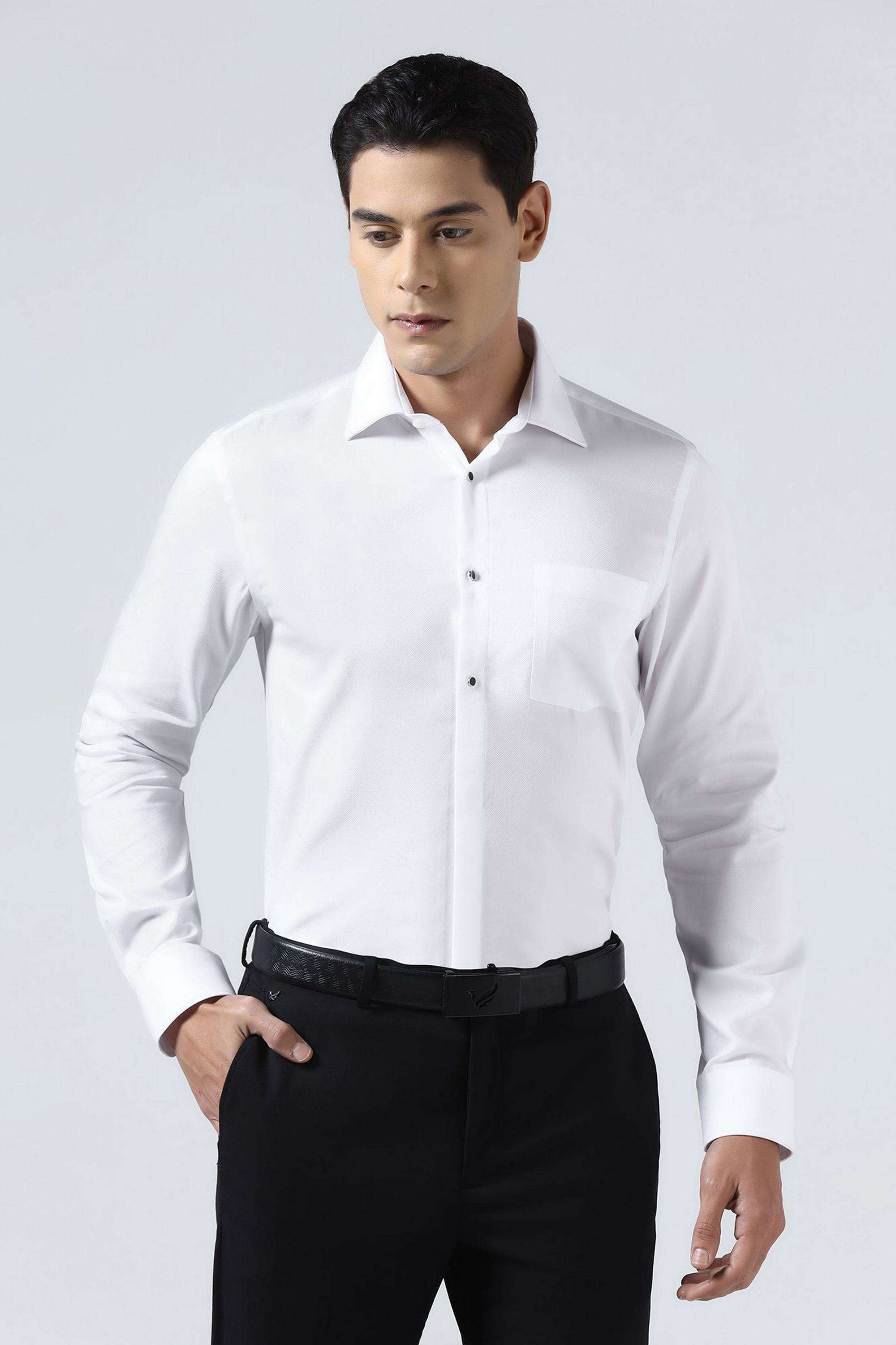 Dobby-Cotton-Slim-Fit-Men-s-Shirt