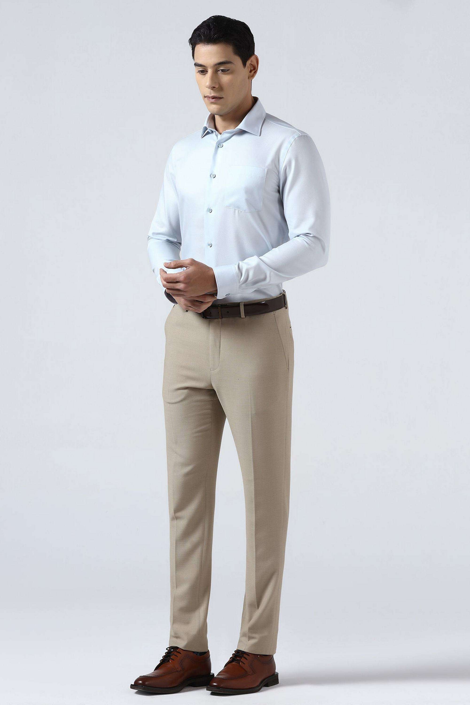 Dobby-Cotton-Slim-Fit-Men-s-Shirt