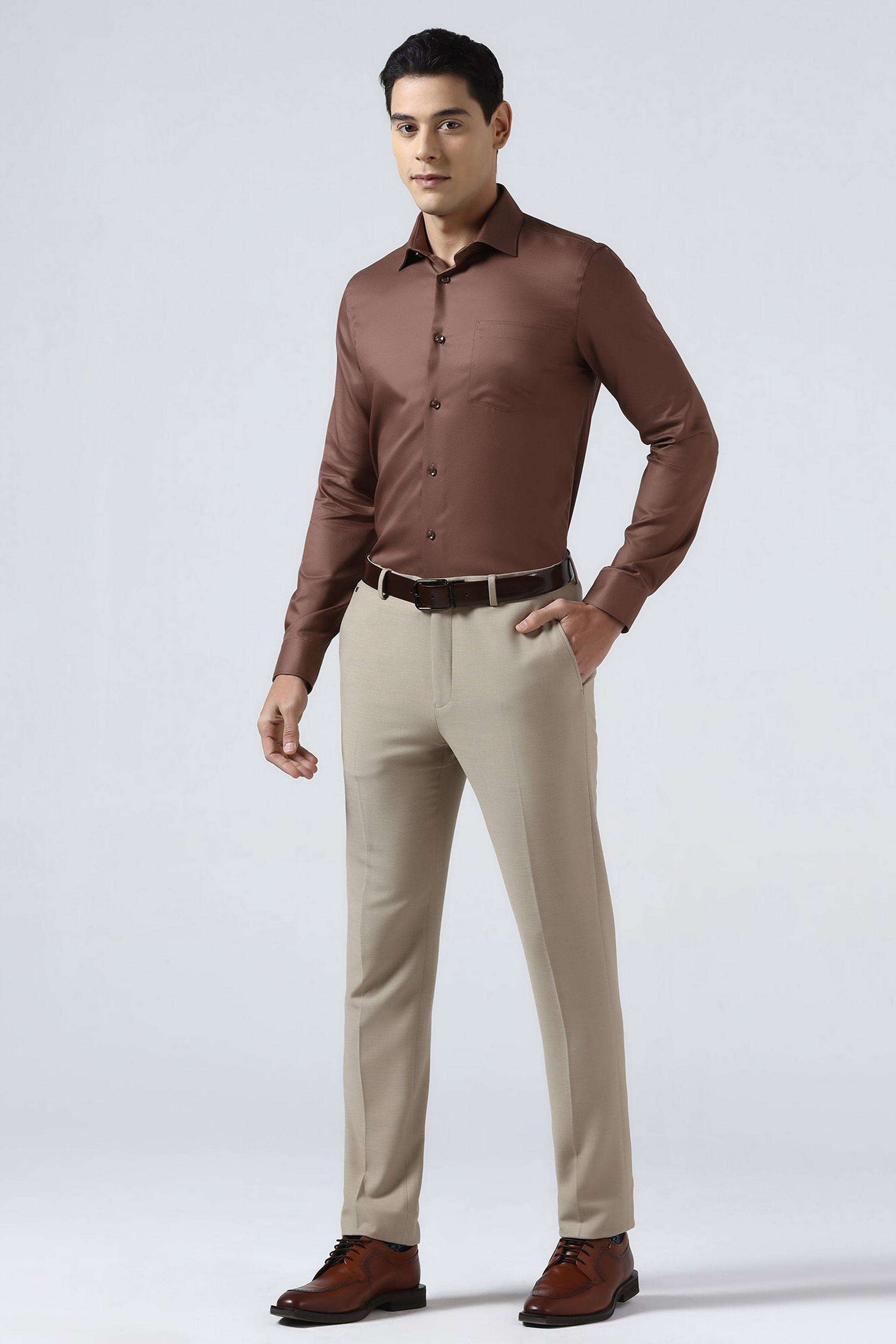Dobby-Cotton-Slim-Fit-Men-s-Shirt