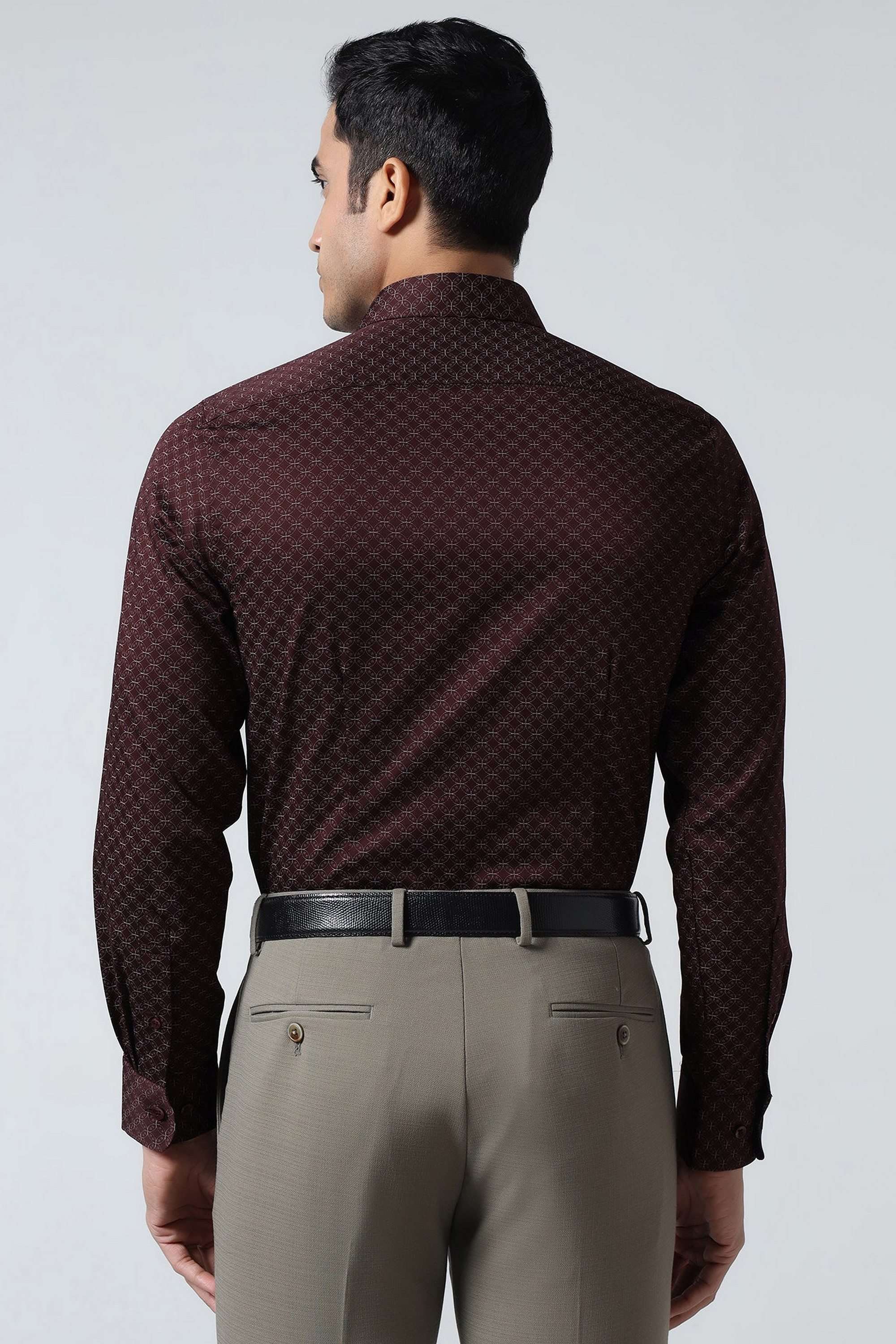 Dobby-Cotton-Slim-Fit-Men-s-Shirt