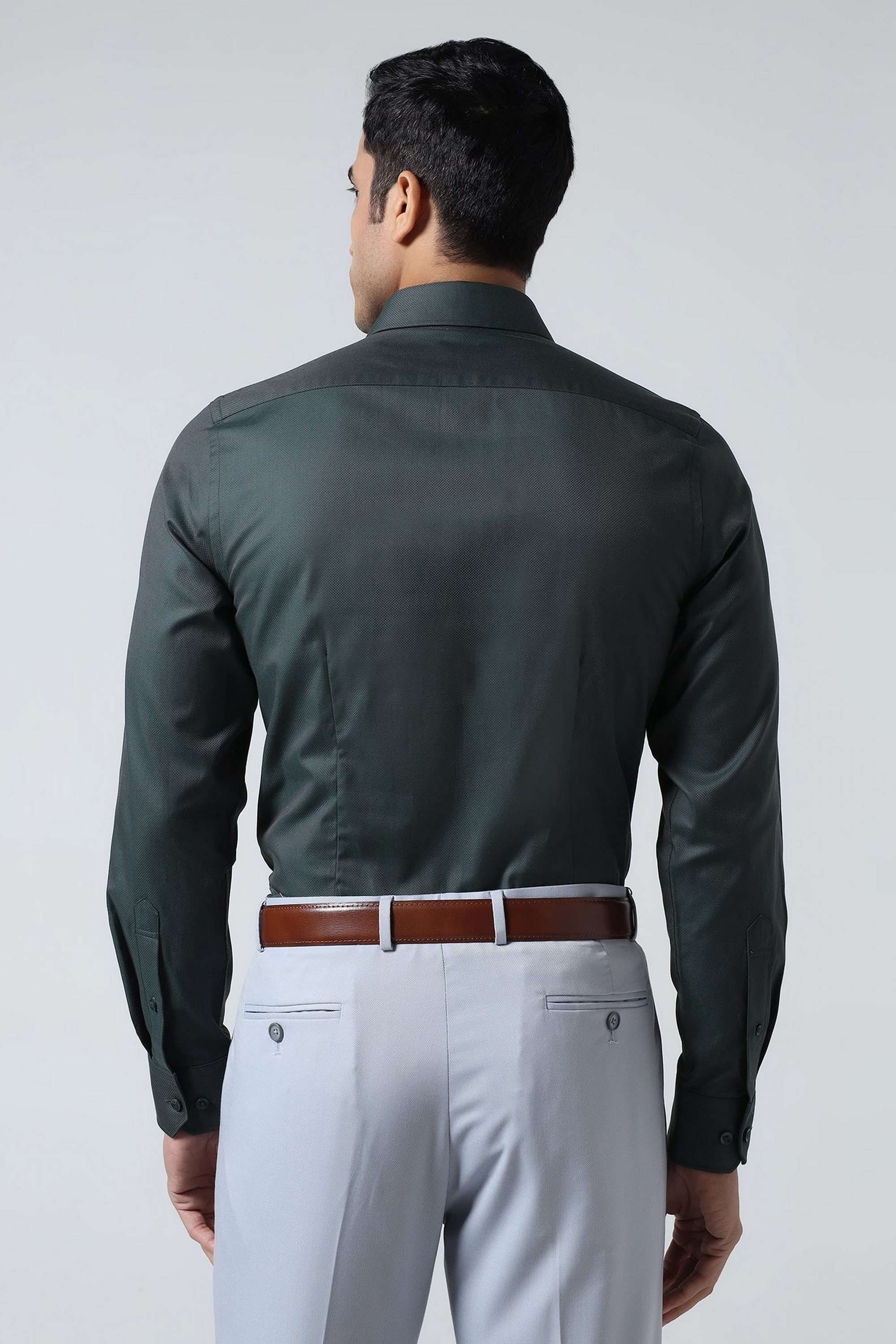 Dobby-Cotton-Slim-Fit-Men-s-Shirt